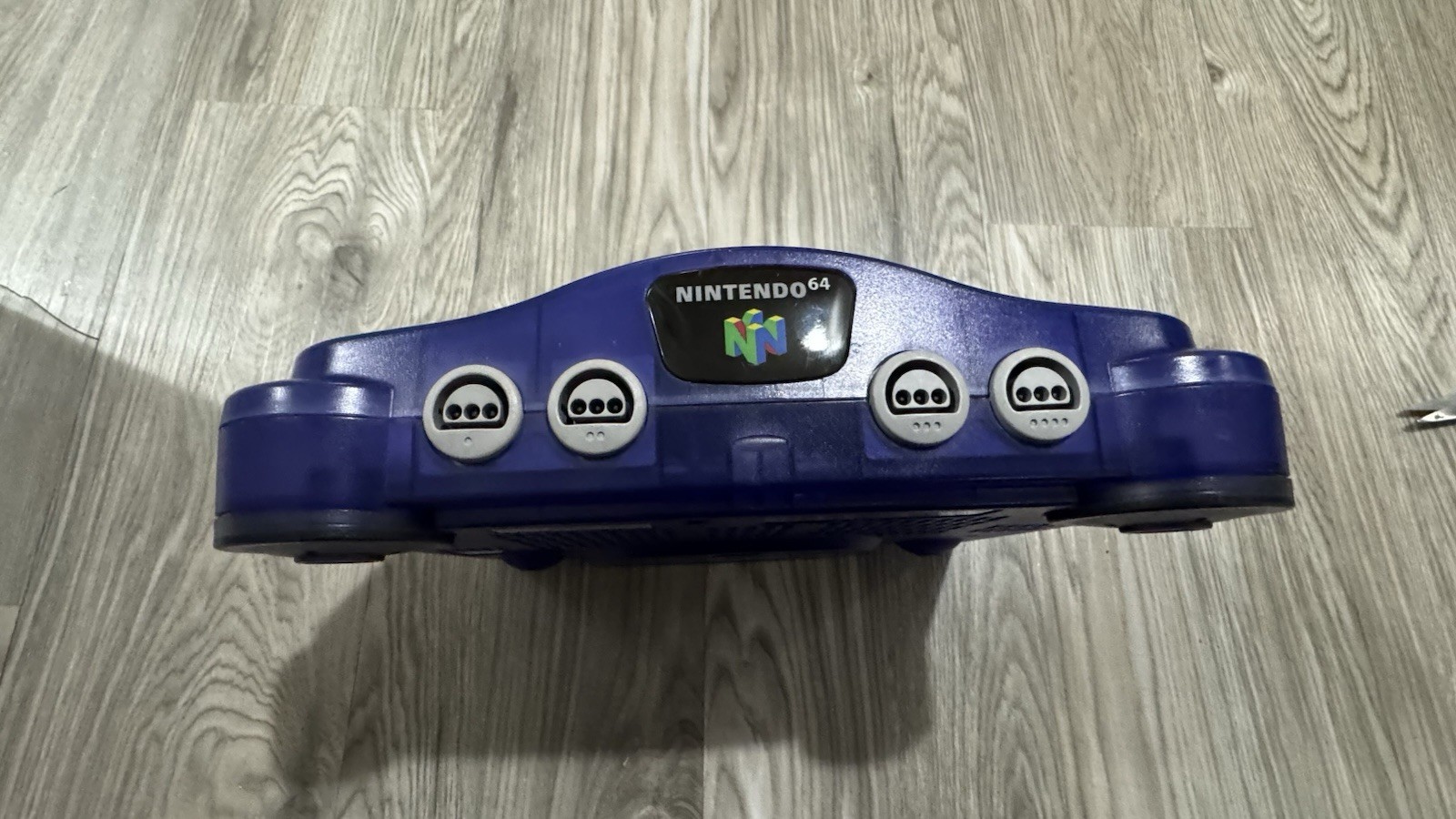 Nintendo 64 Midnight Blue Console system N64