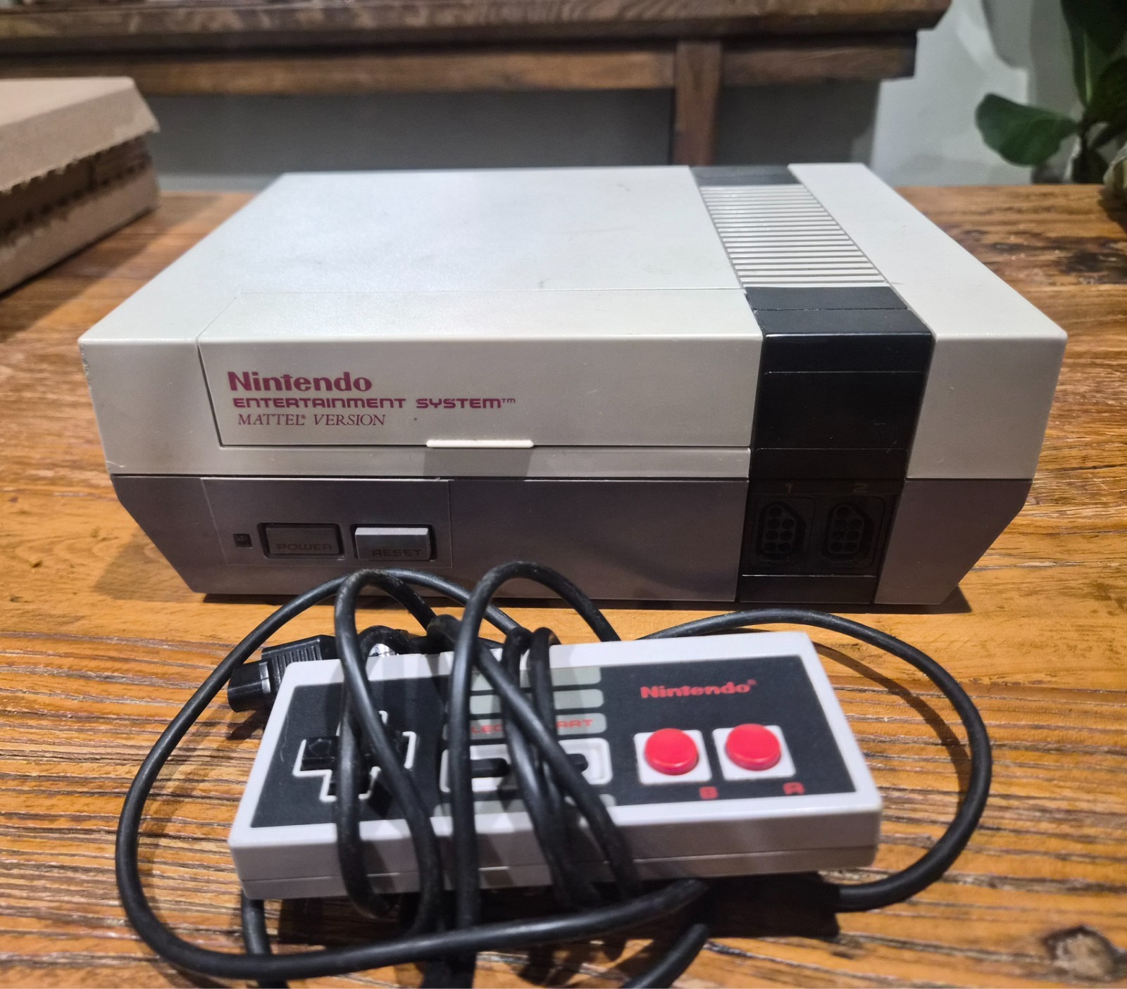Original Nintendo Entertainment System White Console