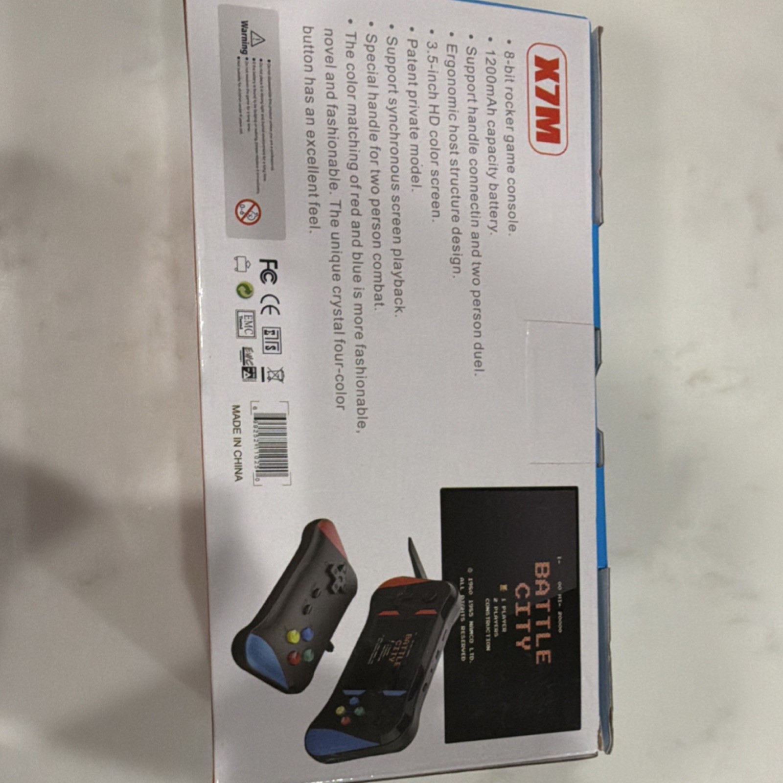 OH YOUTH X7M Handheld Game Console 3.5-inch HD Screen, Handle Support