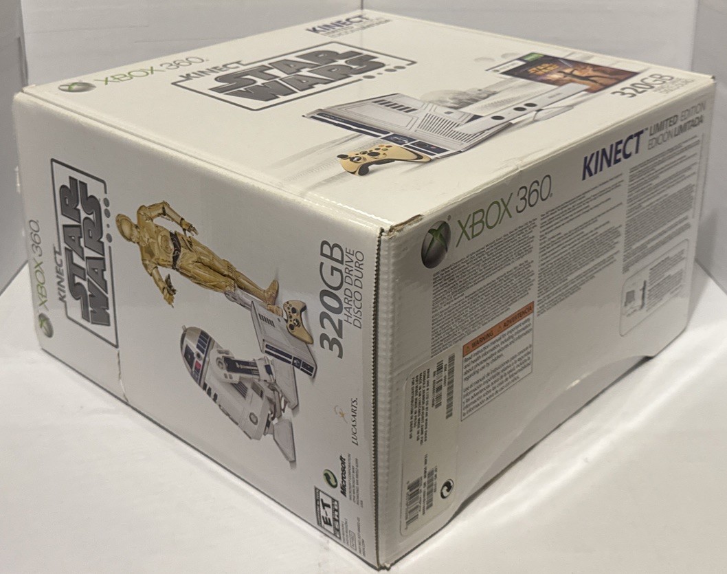 Star Wars R2-D2 Limited Edition CIB Complete Xbox 360 Matching Serial w C-3PO