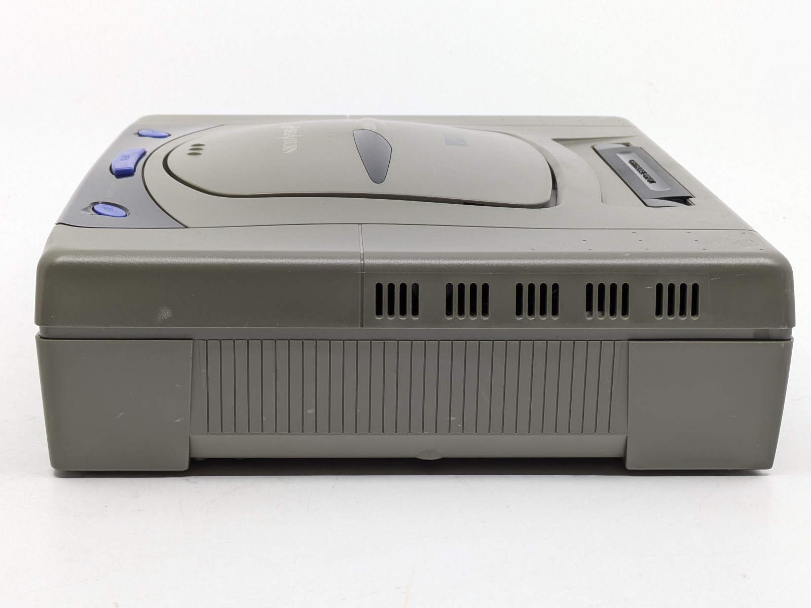 SEGA Saturn HST-3210 Gray Console Complete Set Tested Japan NTSC-J