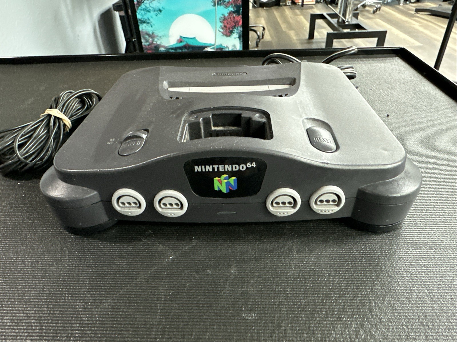 Nintendo 64 System 32MB Home Console Only- Charcoal Gray