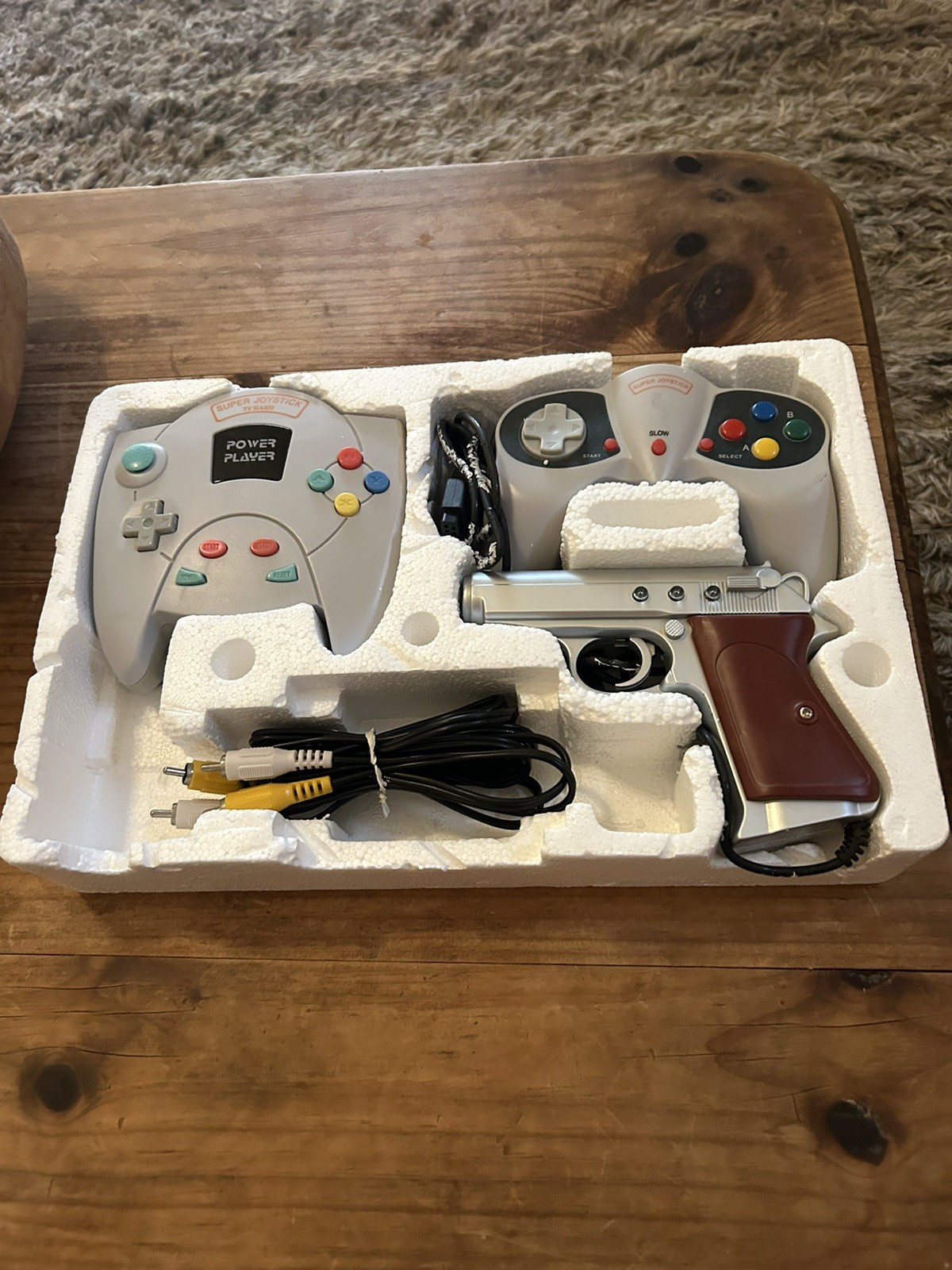 Super Entertainment System Power Games 128 Games In 1 Controller Rare tested (m)