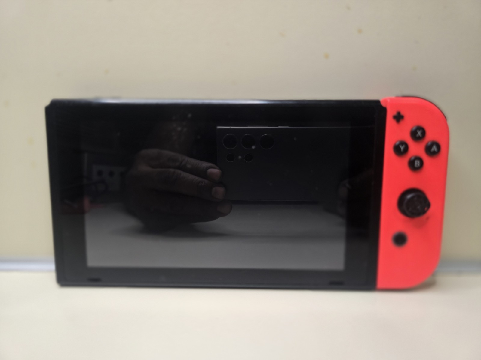 Nintendo Switch Console Red Joy-Cons Dock Grip HAC-001 Used Storage Find