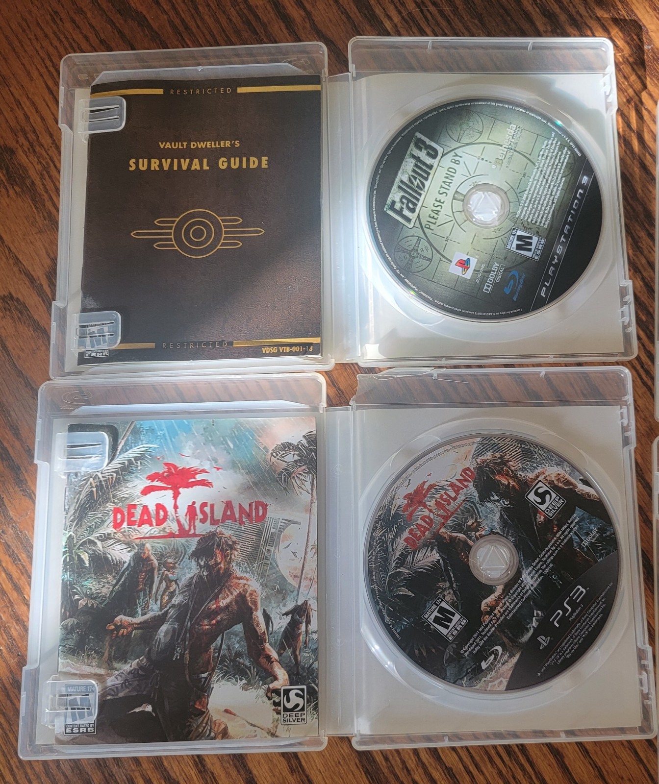Sony PlayStation 3 PS3 Slim CECH-3001B Console Bundle Controller 6 Games Working