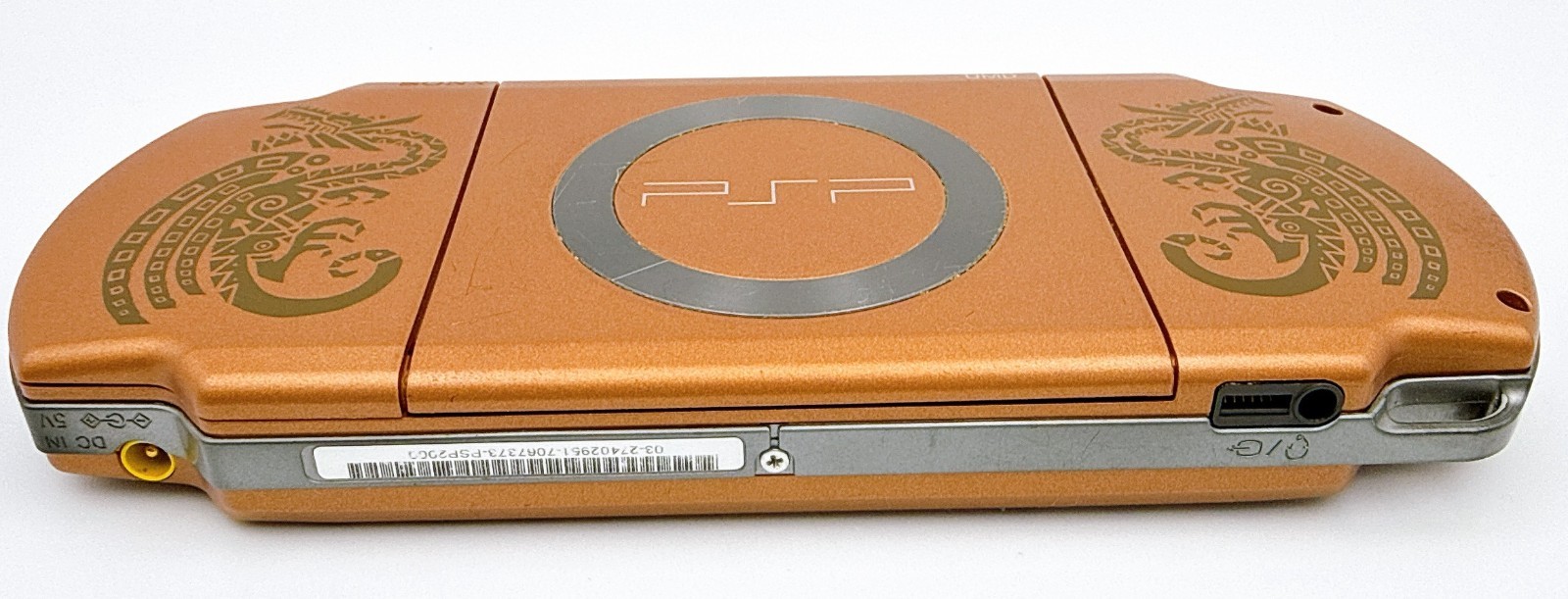 Sony PSP-2000 Monster Hunter Bronze Limited Edition Console Rare – Very Good