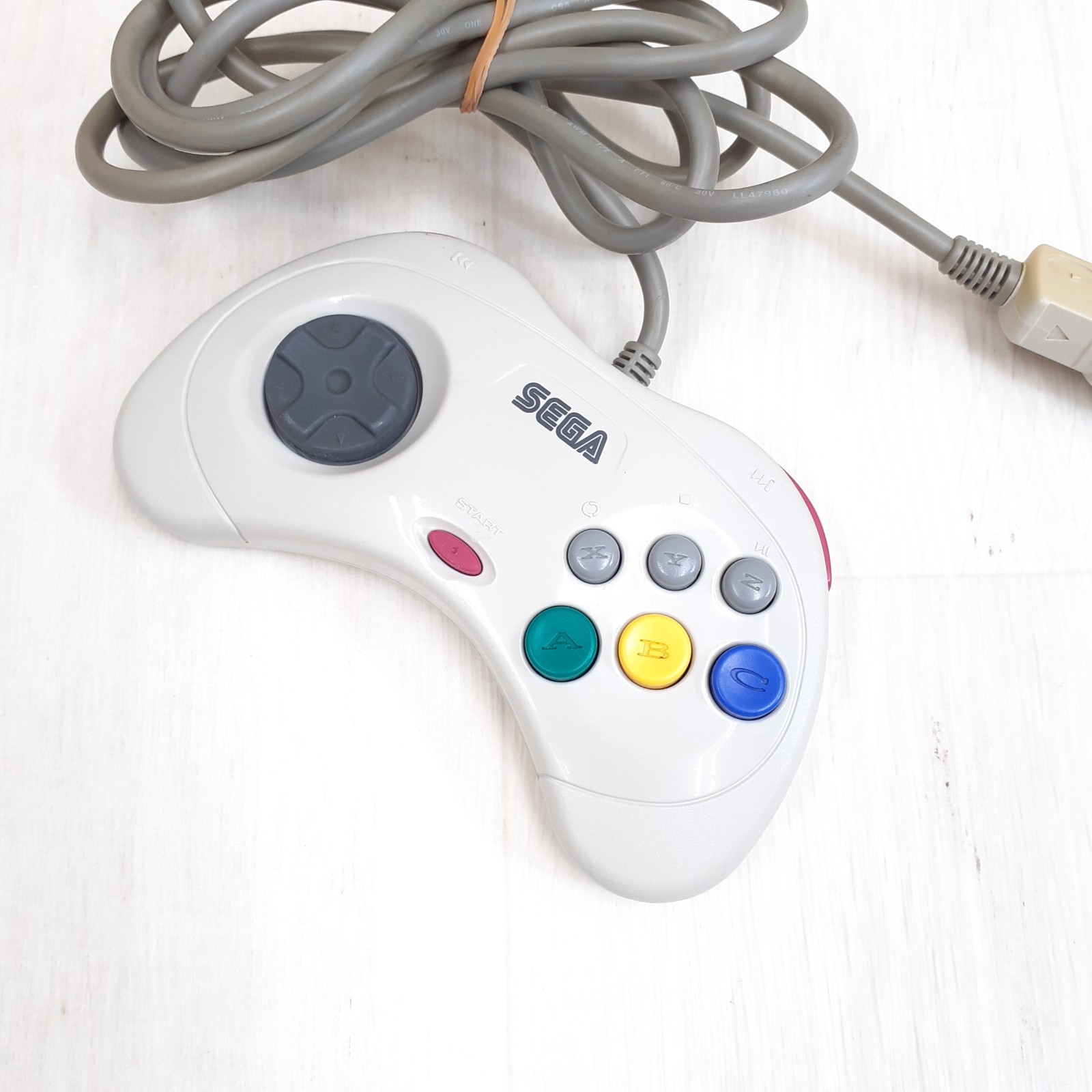 Sega Saturn console white bundle with 5 Games & 2 controllers Japanese System