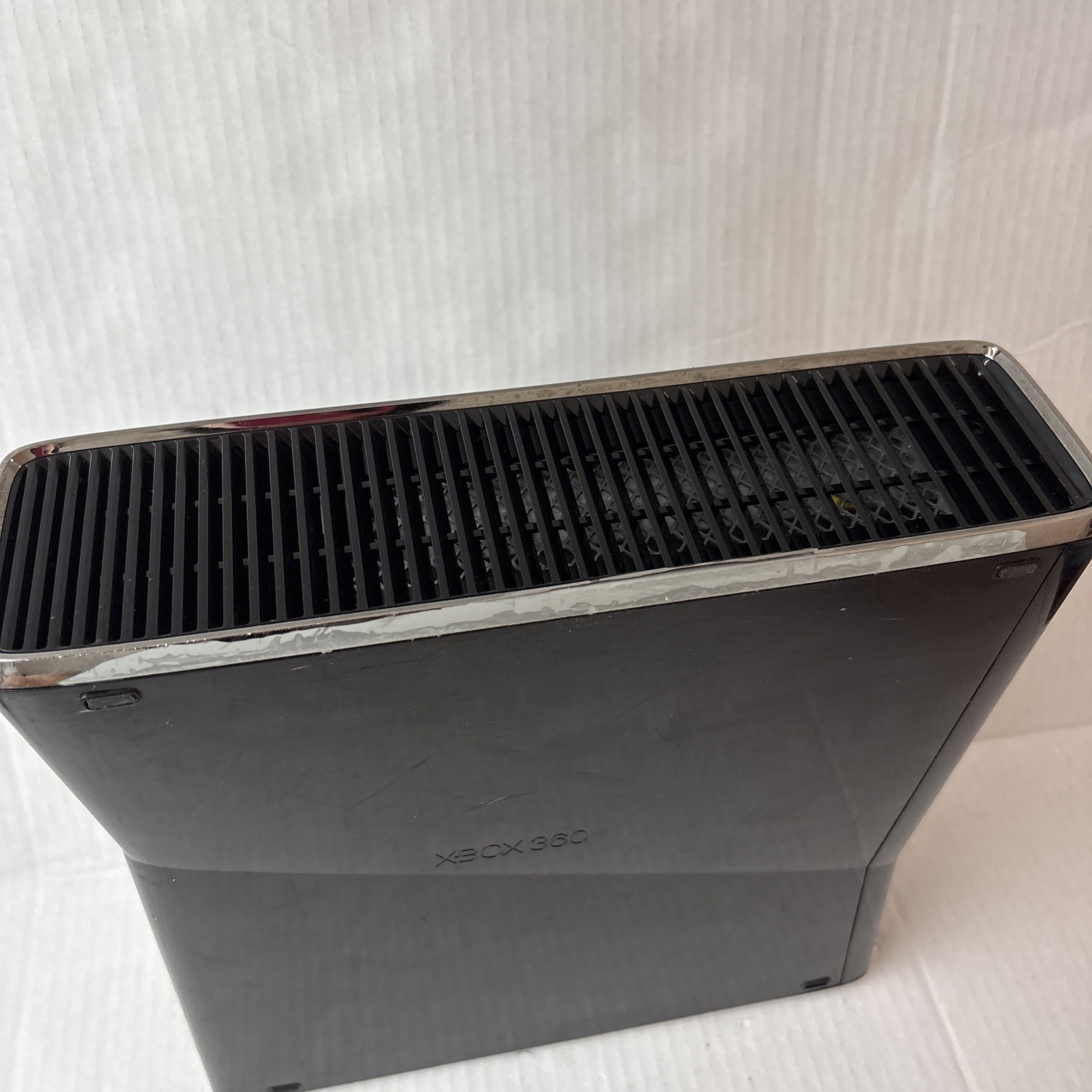 Microsoft Xbox 360 S Slim Black 250GB Console Only 1439 Reset Tested