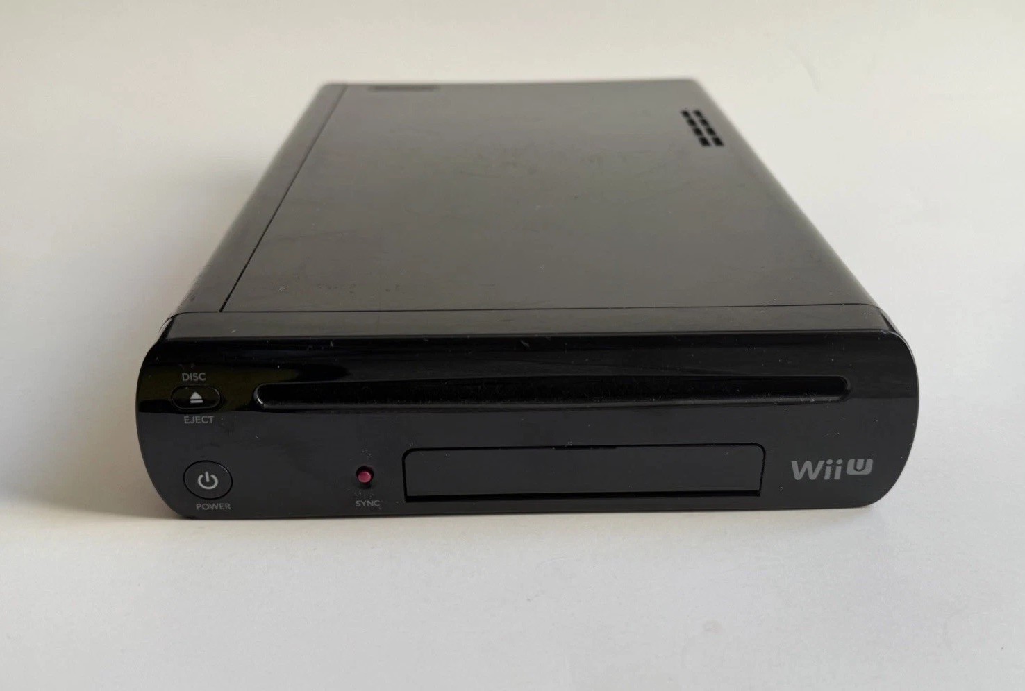 Wii U Black WUP-101 (02) Console Only – Comes with Power Adapter and Sensor Bar