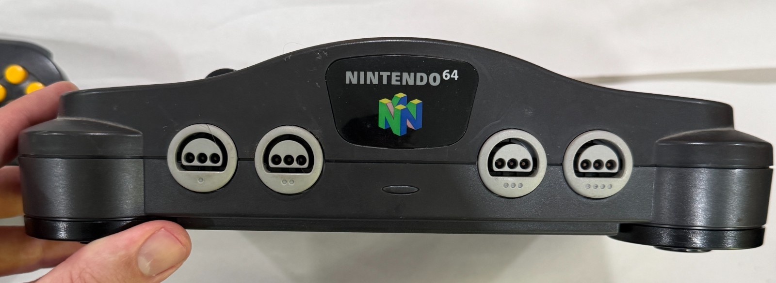 Nintendo 64 Video Game Console – Working – Includes OEM Cables, Controller