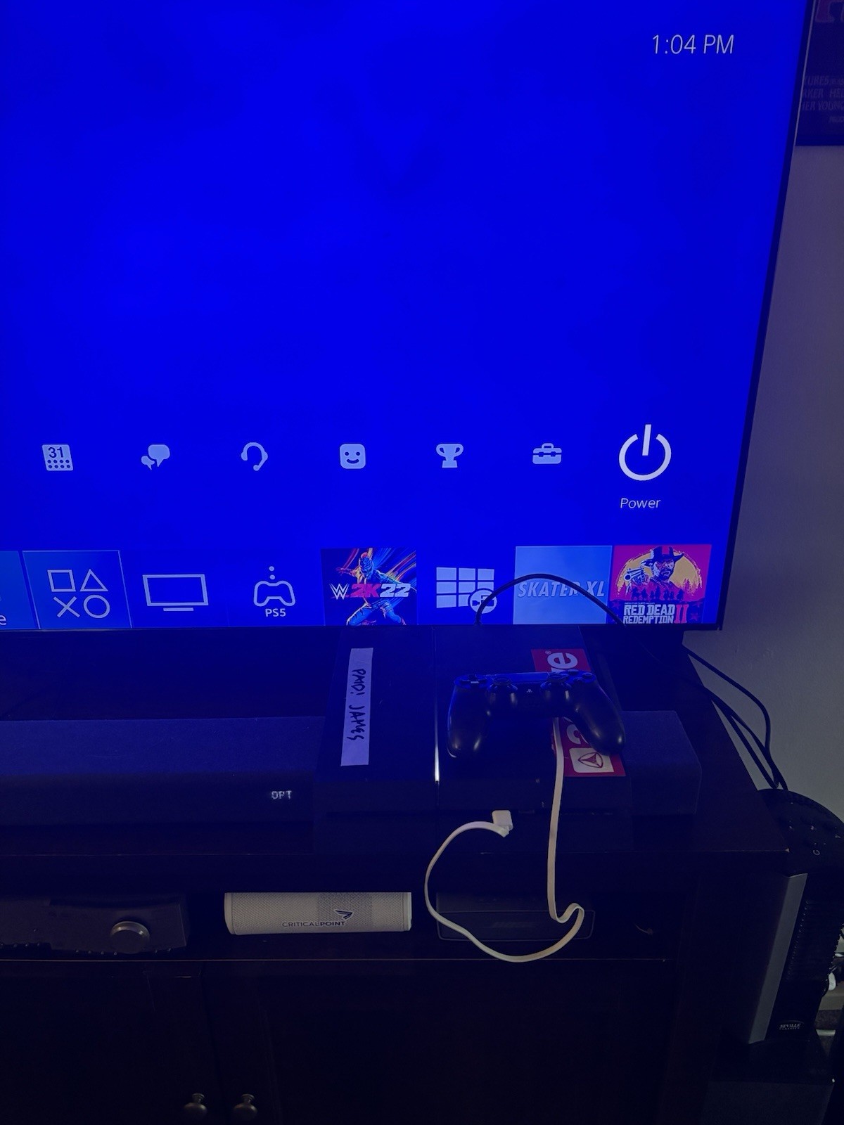 Sony PlayStation4 Console Only- 500 GB (CUH1215A) – Tested- READ Description!