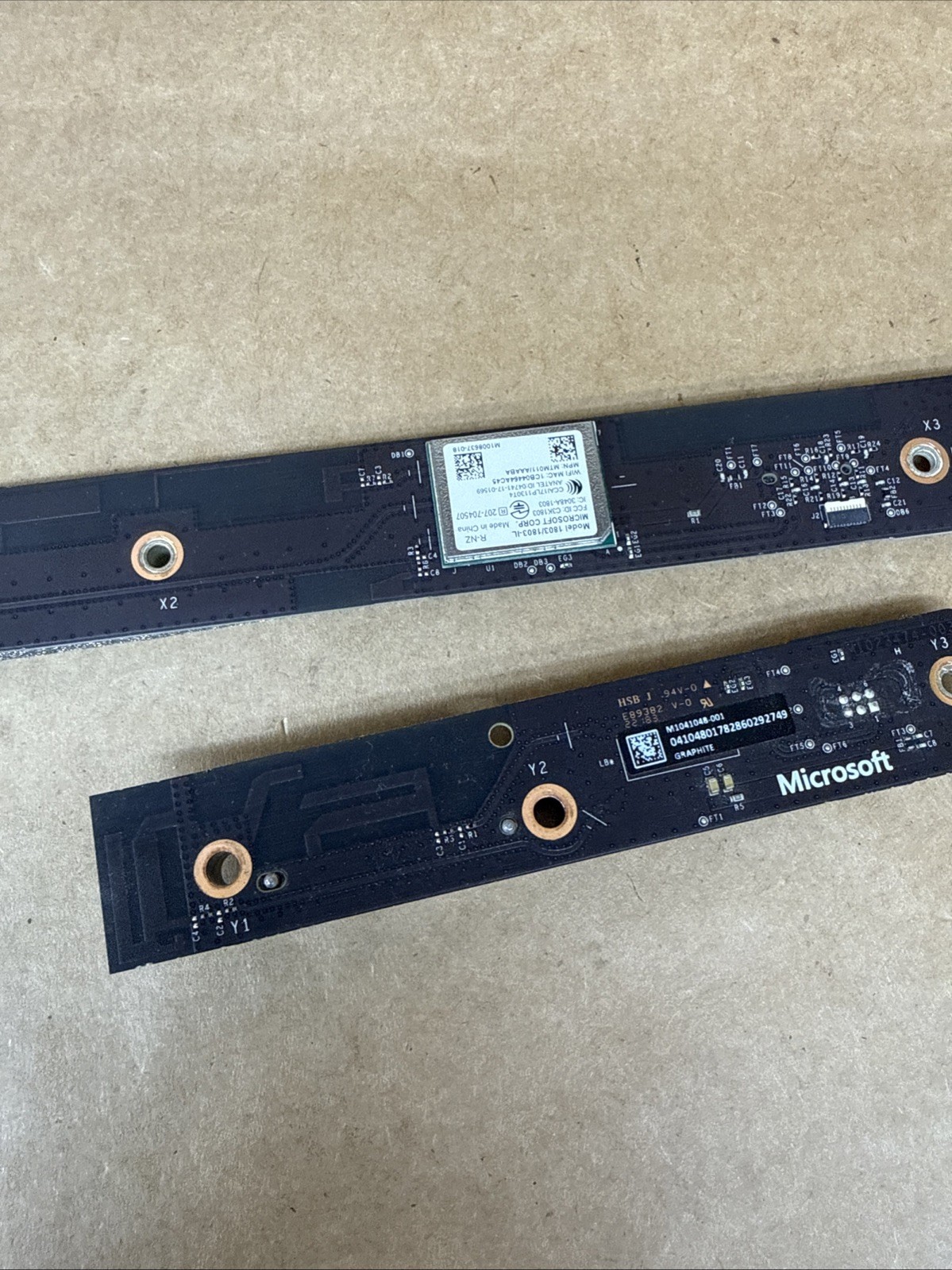 Original Microsoft Xbox One X (Model 1787) Wi-Fi Power Button Board