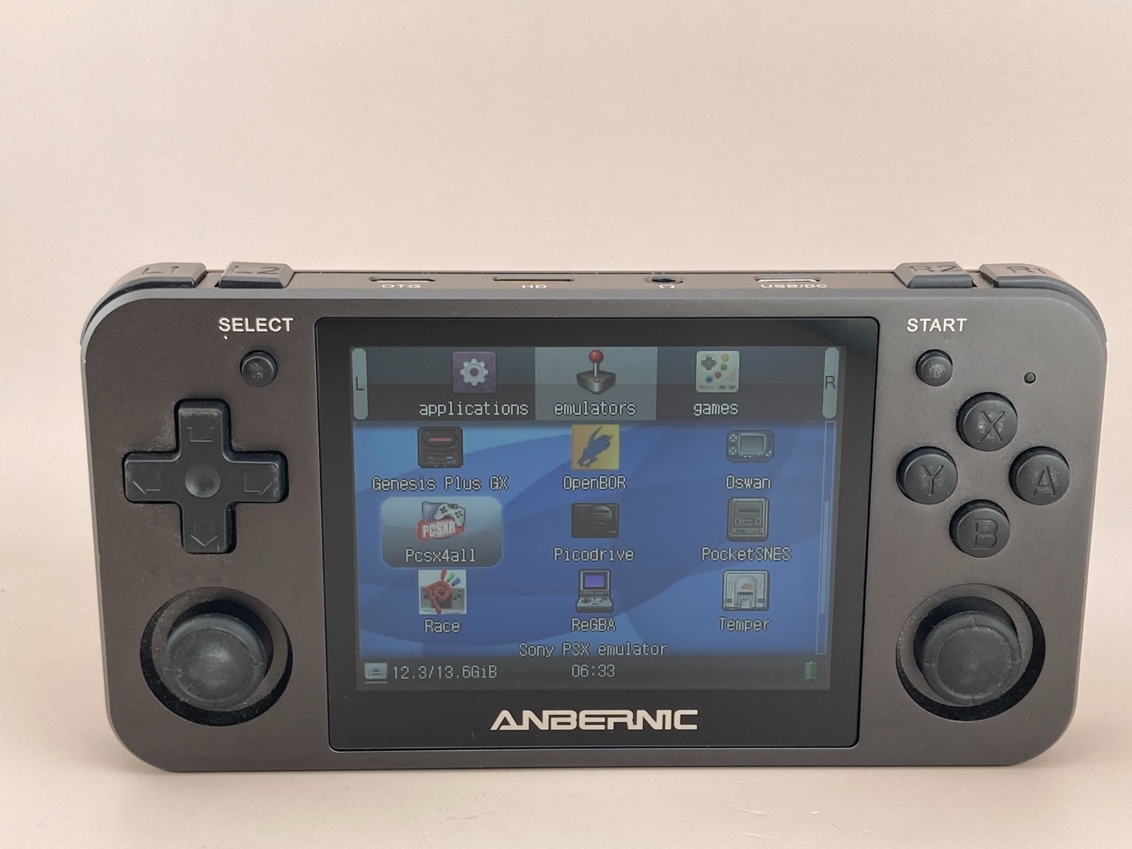 ANBERNIC RG350m 16G Retro Android Gaming Handheld Console, SD