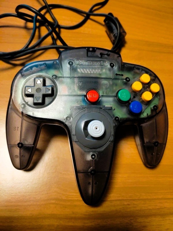 Nintendo 64 Funtastic Smoke, Clear Black PAL EUr Complete with Manuals *RARE*