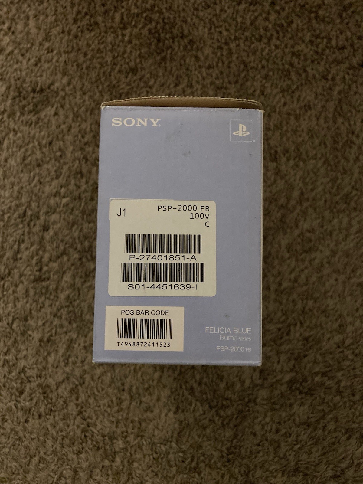 Sony PSP 2000 Felicia Blue Good Condition With Box