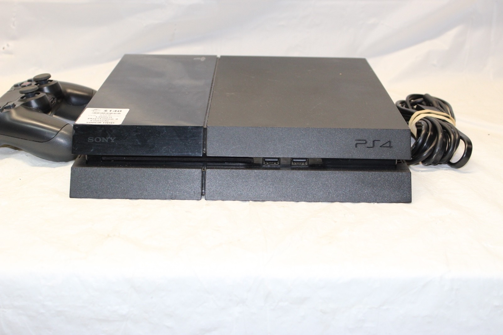 SONY PLAYSTATION 4 CONSOLE PS4 500GB W/ CONTROLLER + CABLES RS