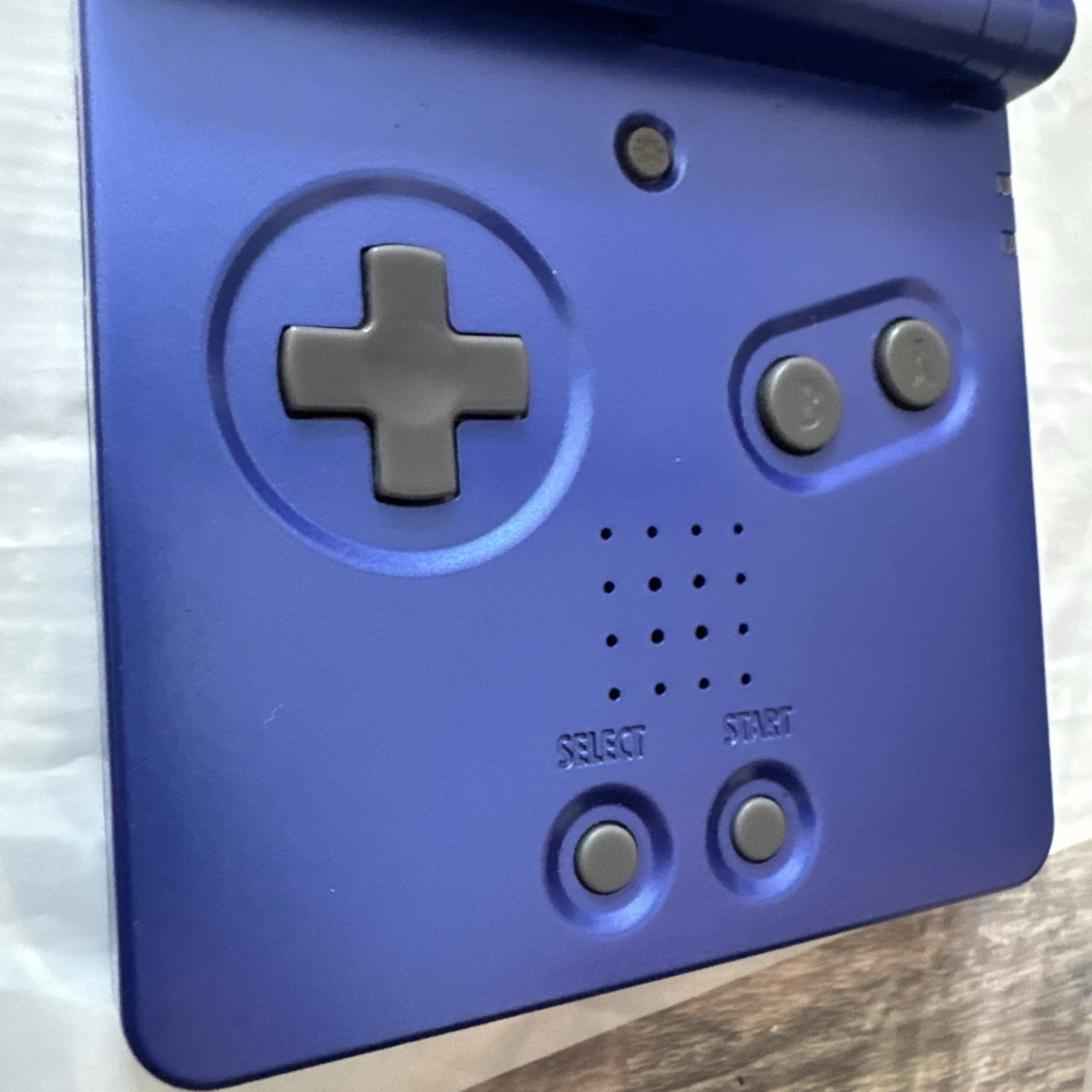 Nintendo Game Boy Advance SP Console – Cobalt Blue – Tested W/ Charger Clean