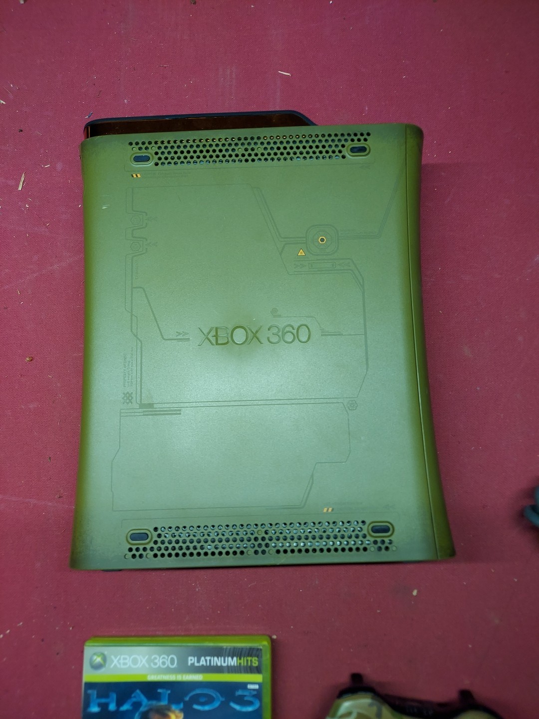 Xbox 360 Halo 3 Console & Game Camouflage Controller Zephyr 16.5 Tested Working
