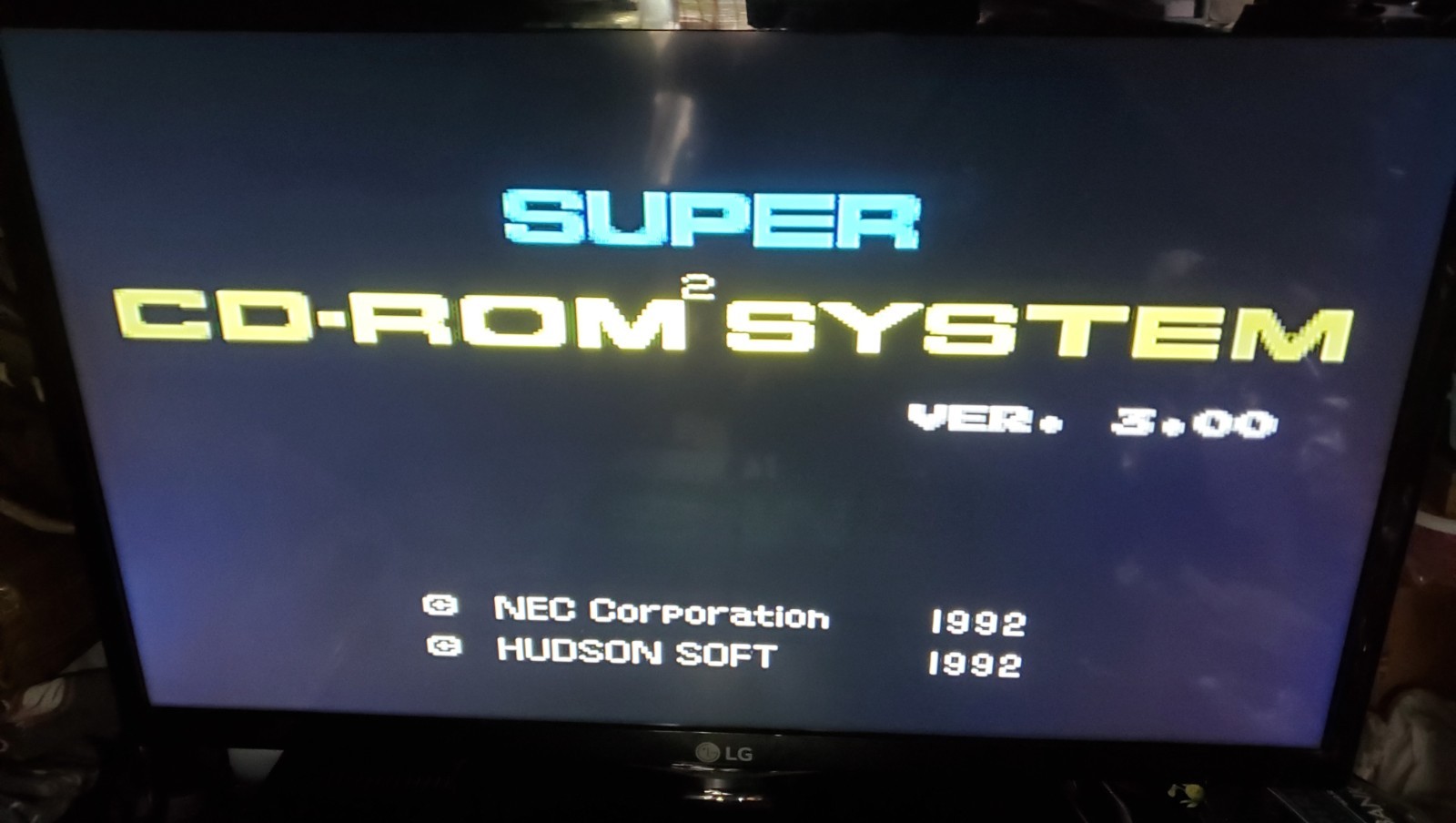 NEC Turbo Duo TurboGrafx-16 Super CD-ROM Console + Box & Games (Tested Working)