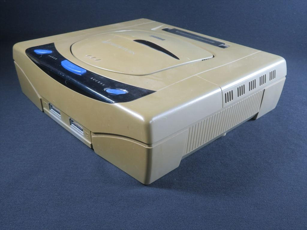 Sega Saturn Console only Japan HST 3210 Gray games Japanese version game tested
