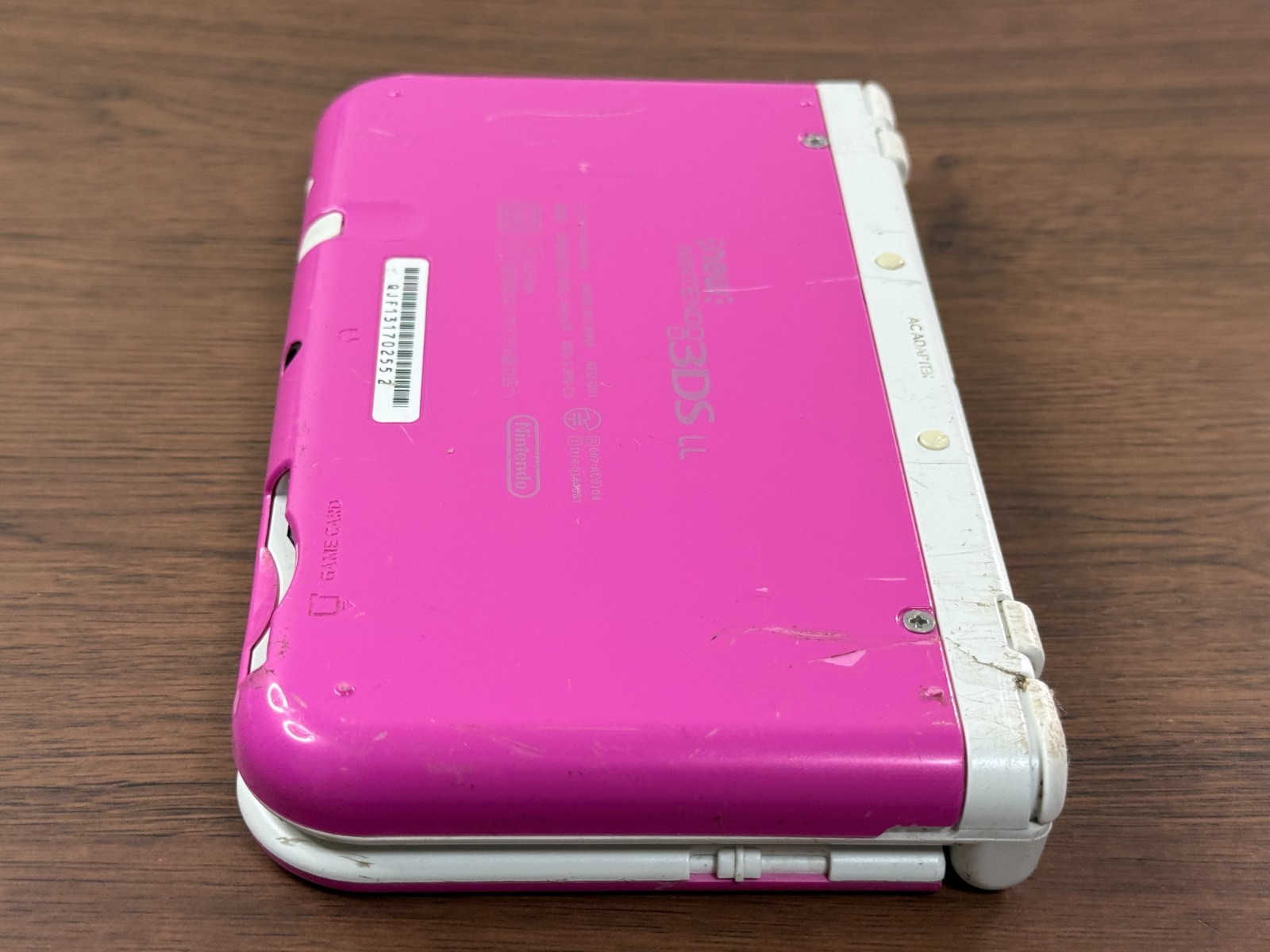 Nintendo New 3DS XL Pink White Console Tested Japan ver R6181