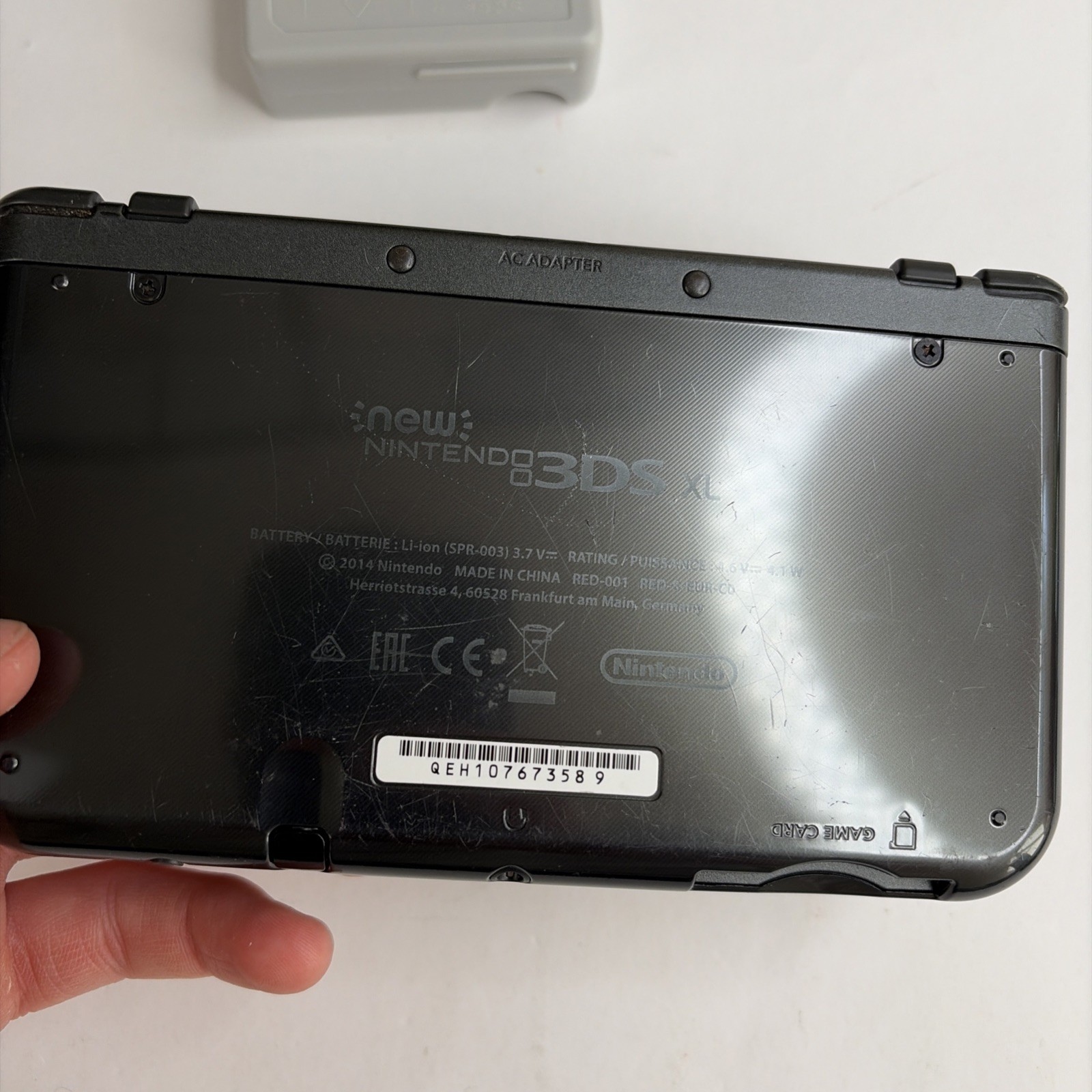 New Nintendo 3DS XL Gray Black Console, Charger Stylus US Version