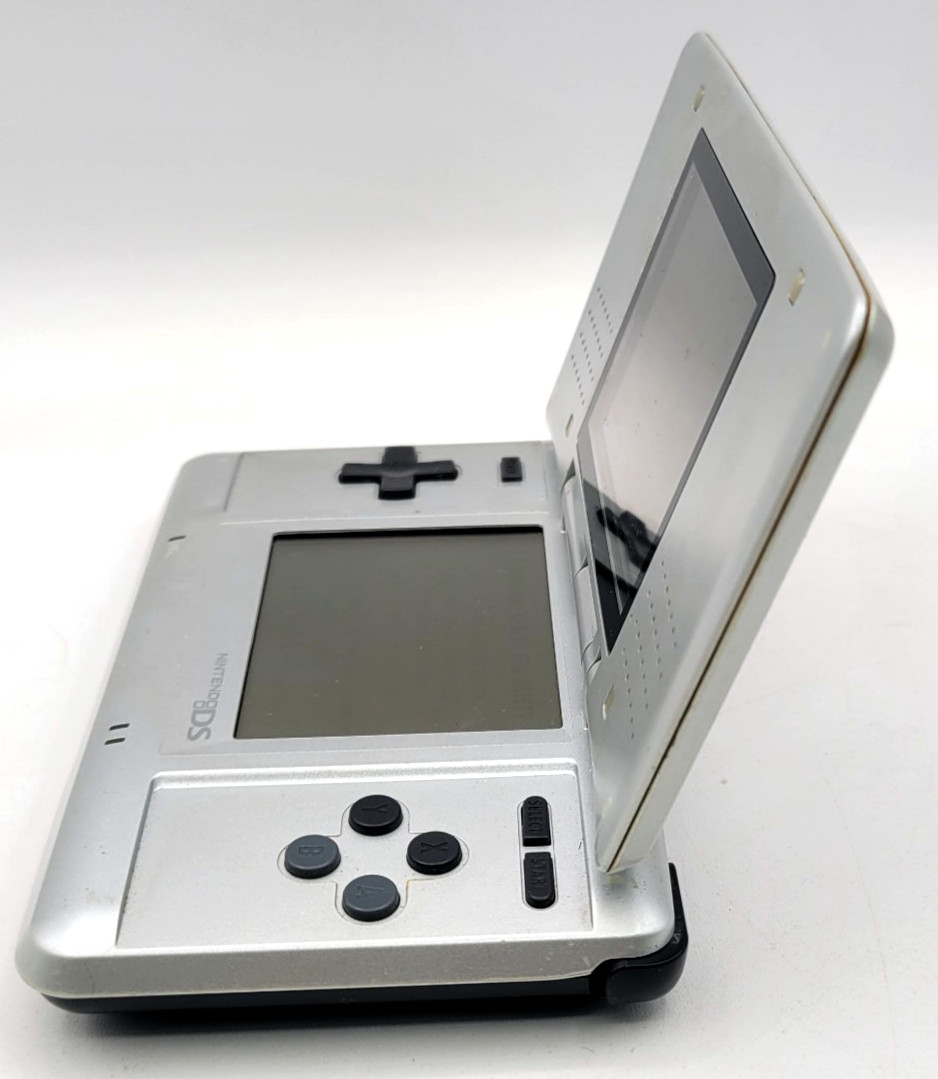 Nintendo DS Original NTR-001 Console – Titanium Silver – Plus Charger – Tested