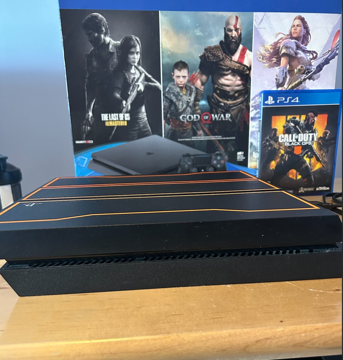 PS4 Black Ops 3 Edition Console + Controller + Power Cable