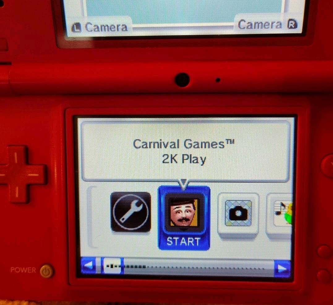 Nintendo DSi Red Console Tested & Working Charger Included No Stylus