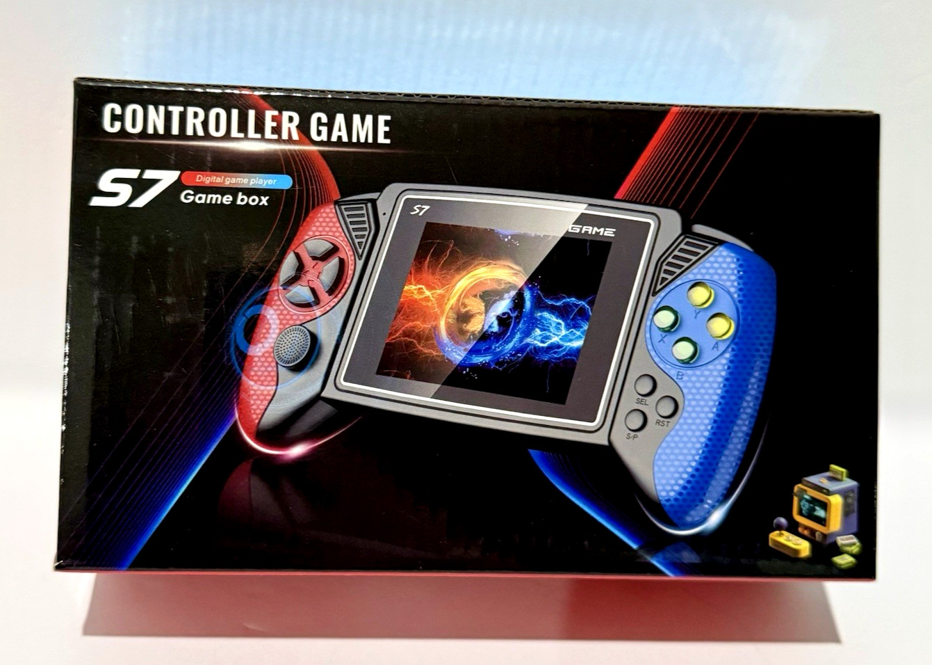 S7 Game Box Handheld Console with Built-In Games 620 Games total