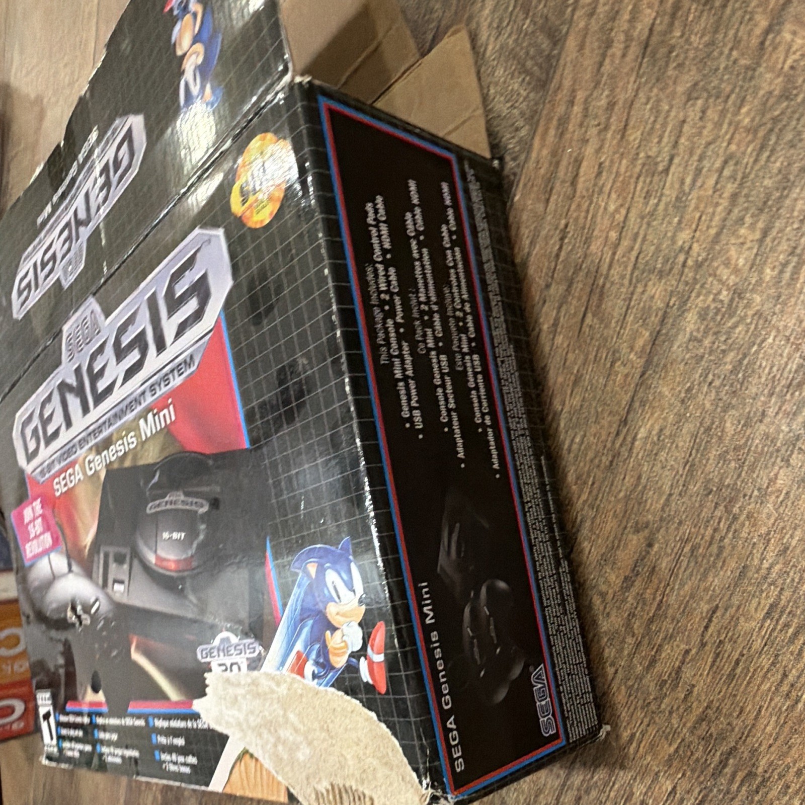 SEGA Genesis Mini Microconsole Plug & Play HDMI 720p Black 2019