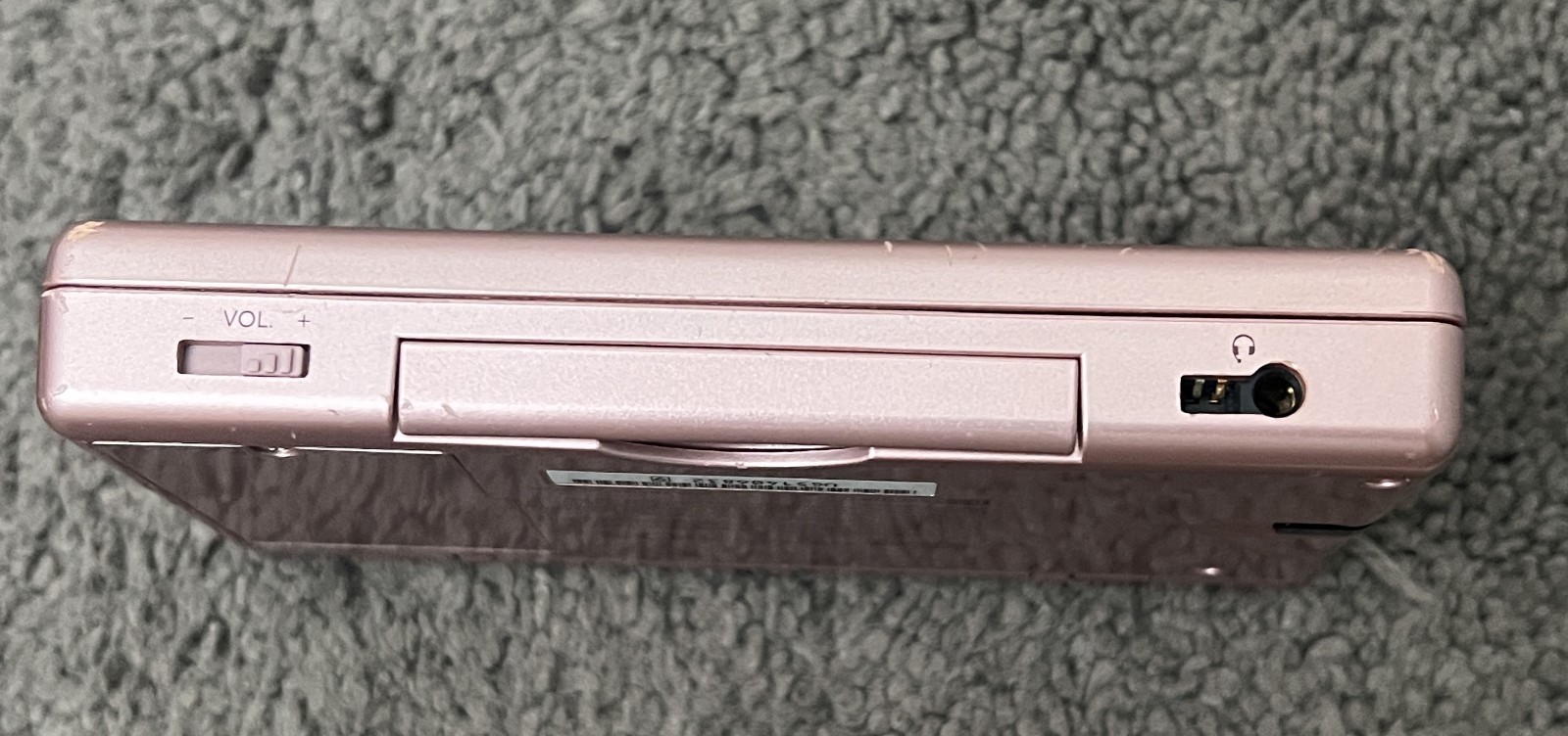 Nintendo DS Lite USG-001 Handheld Console Metallic Rose w/ Stylus