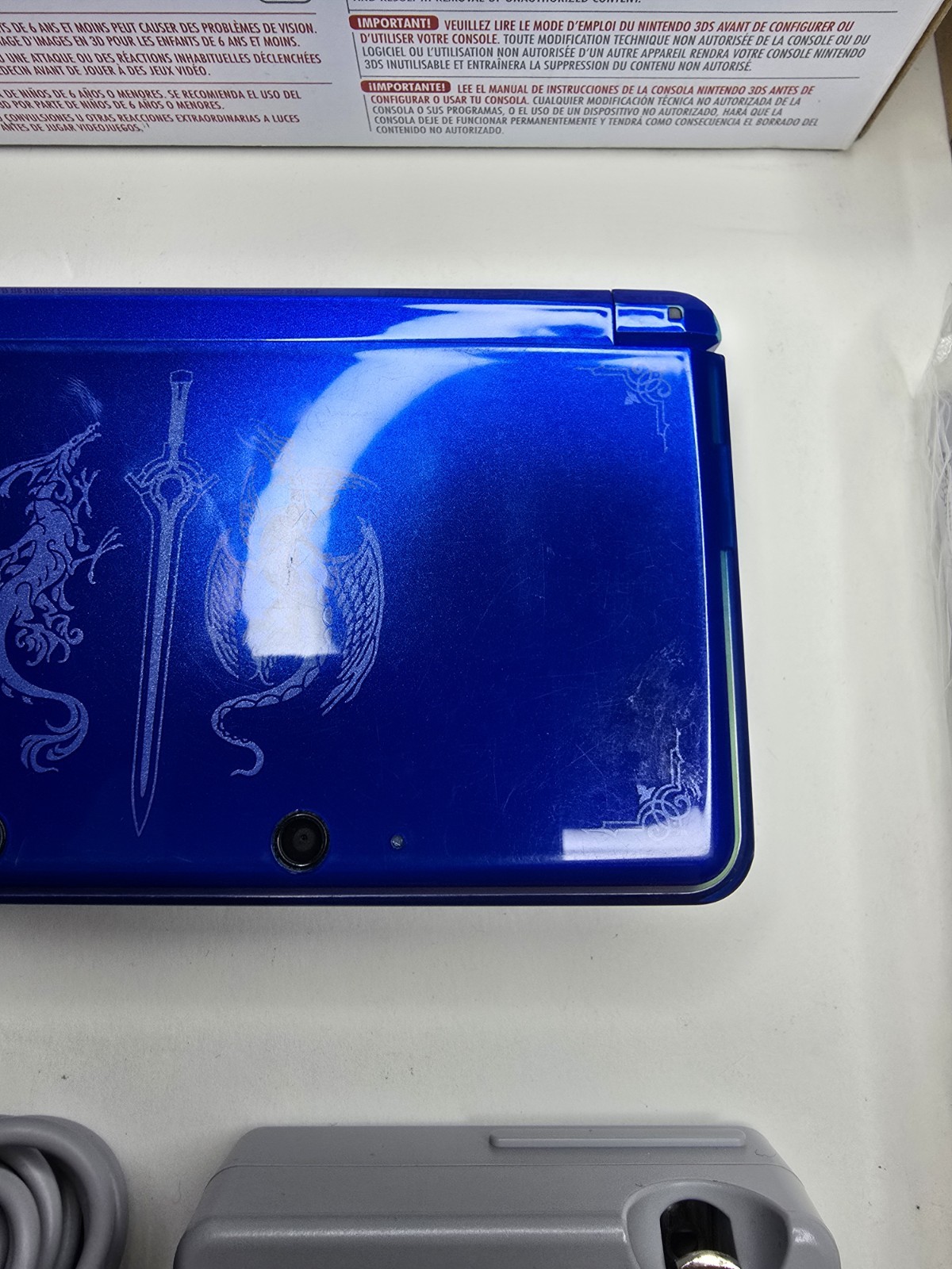 Nintendo 3DS Fire Emblem: Awakening Limited Edition Blue Handheld System – CIB