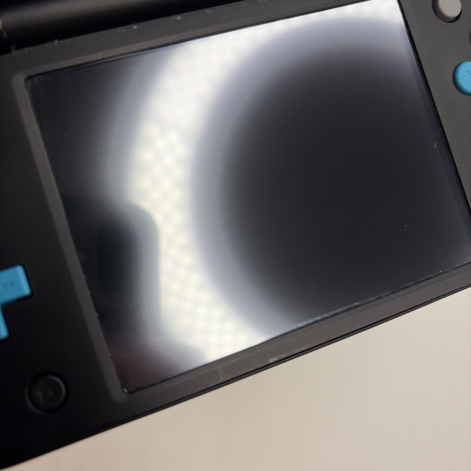 Nintendo 2DS XL Console – Black/Turquoise W Charger Stylus US Model Repair!
