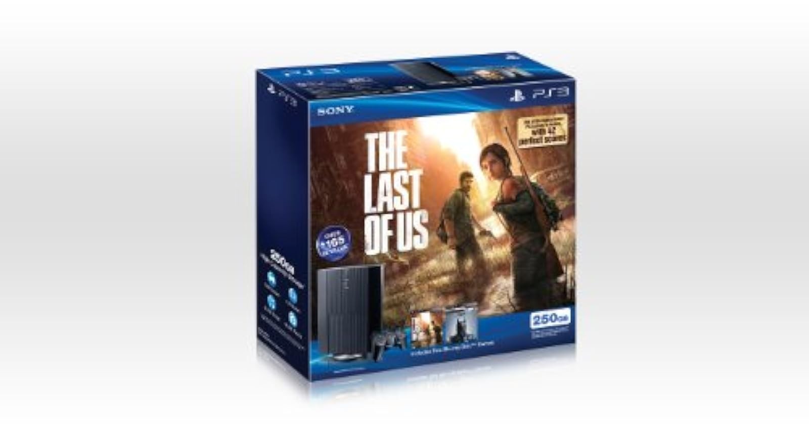 PlayStation 3 250GB The Last Of US And Batman: Arkham Origins Bundle 6Z