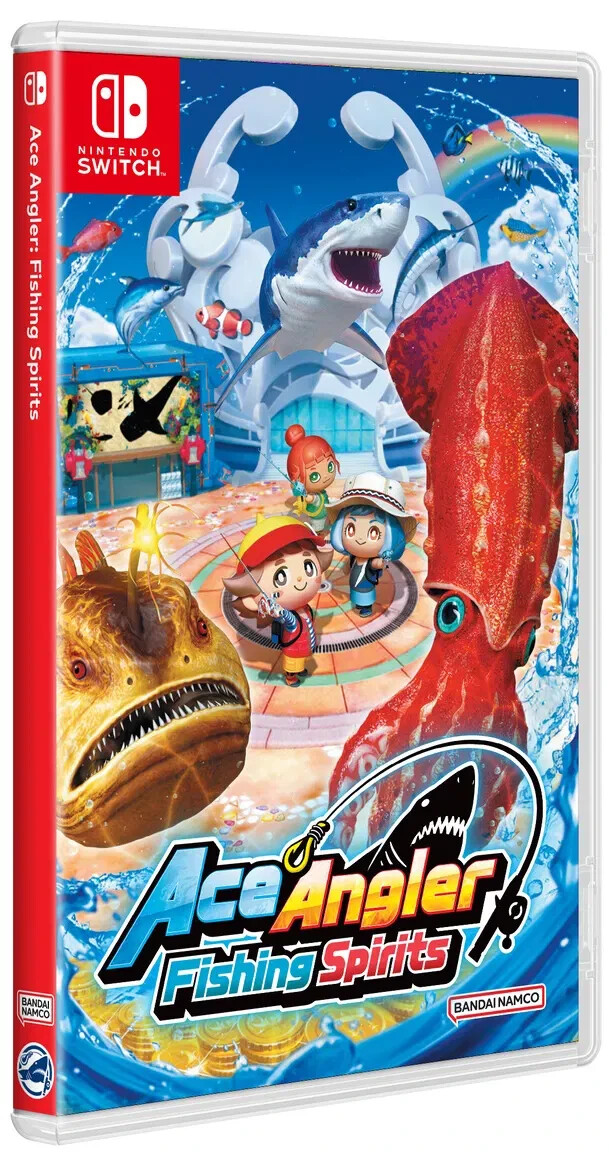 Ace Angler: Fishing Spirits (English) Switch Brand New Game (2022 Sim)