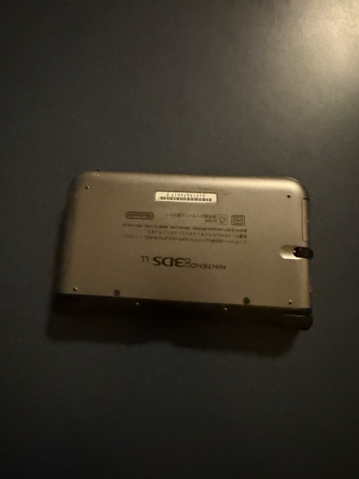 Nintendo 3DS XL LL Silver/Black | English | Charger | US Seller – Bad battery