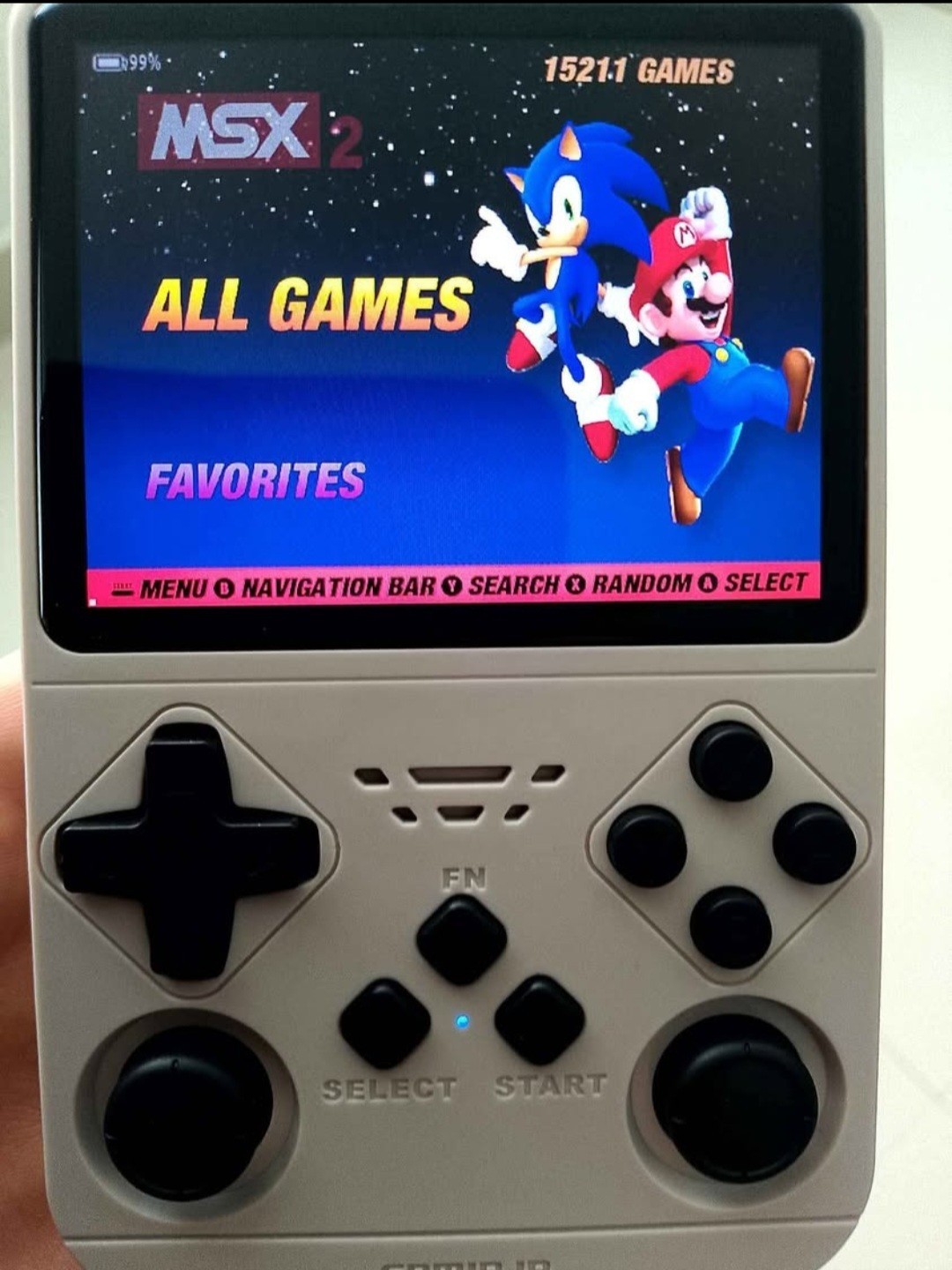 Retro Handheld Video Game Console 15000+ Games Rechargeable 3.5 Inch Screen New