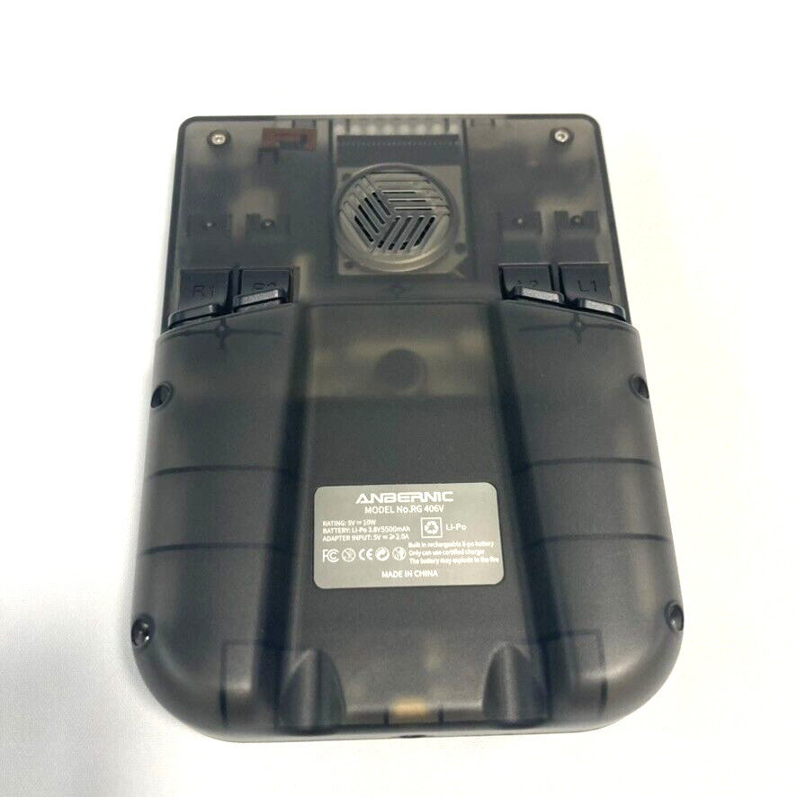 ANBERNIC RG 406V 4.0» IPS Android 13 Handheld Game Console w/ protective case