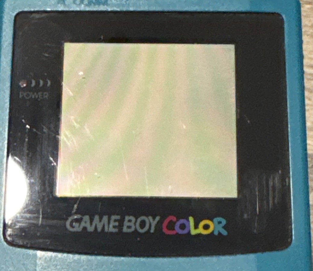 Nintendo Game Boy Color Teal CGB-001 1996 Authentic Tested GUC 100% Working