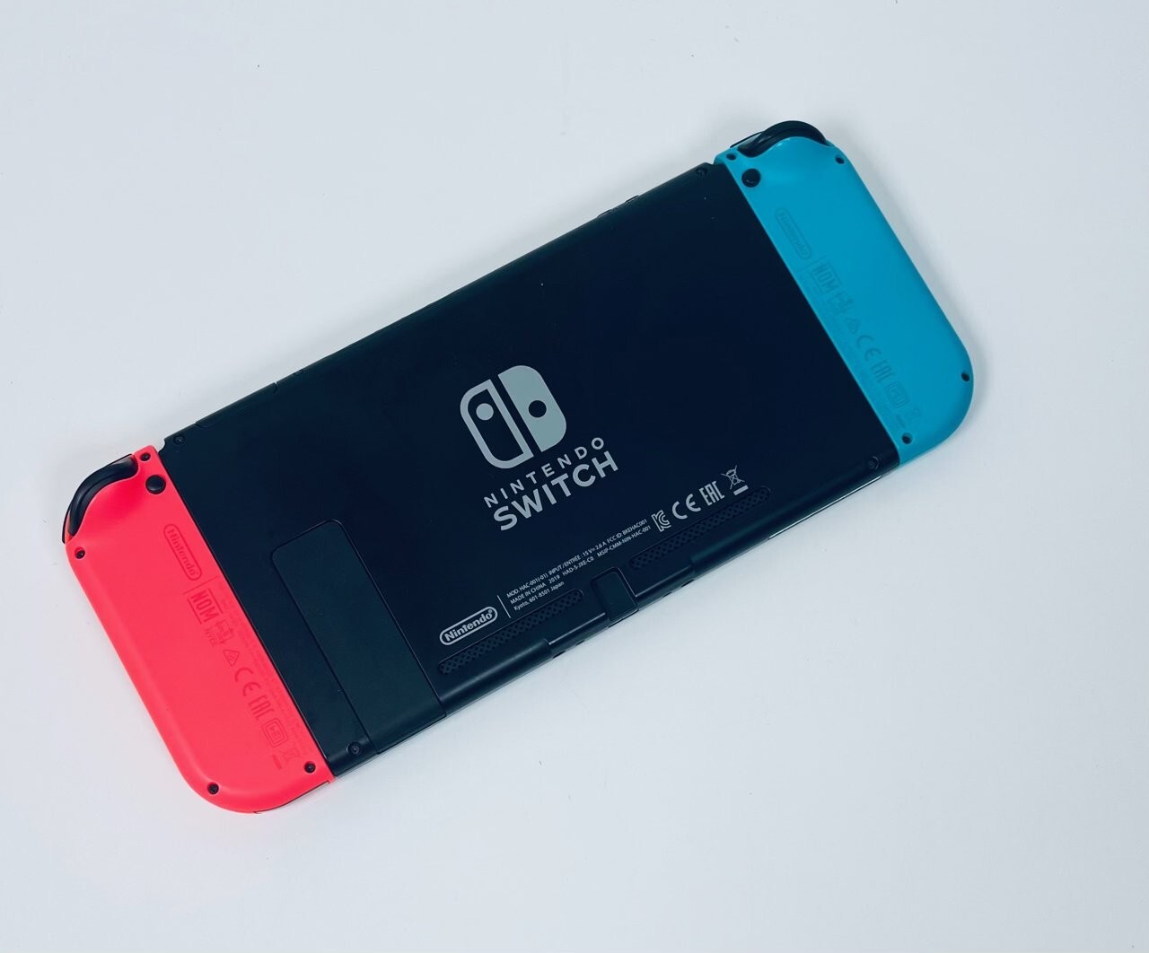 Nintendo Switch Console Neon Blue/Red Joy-Con Set Boxed Excellent Condition Test