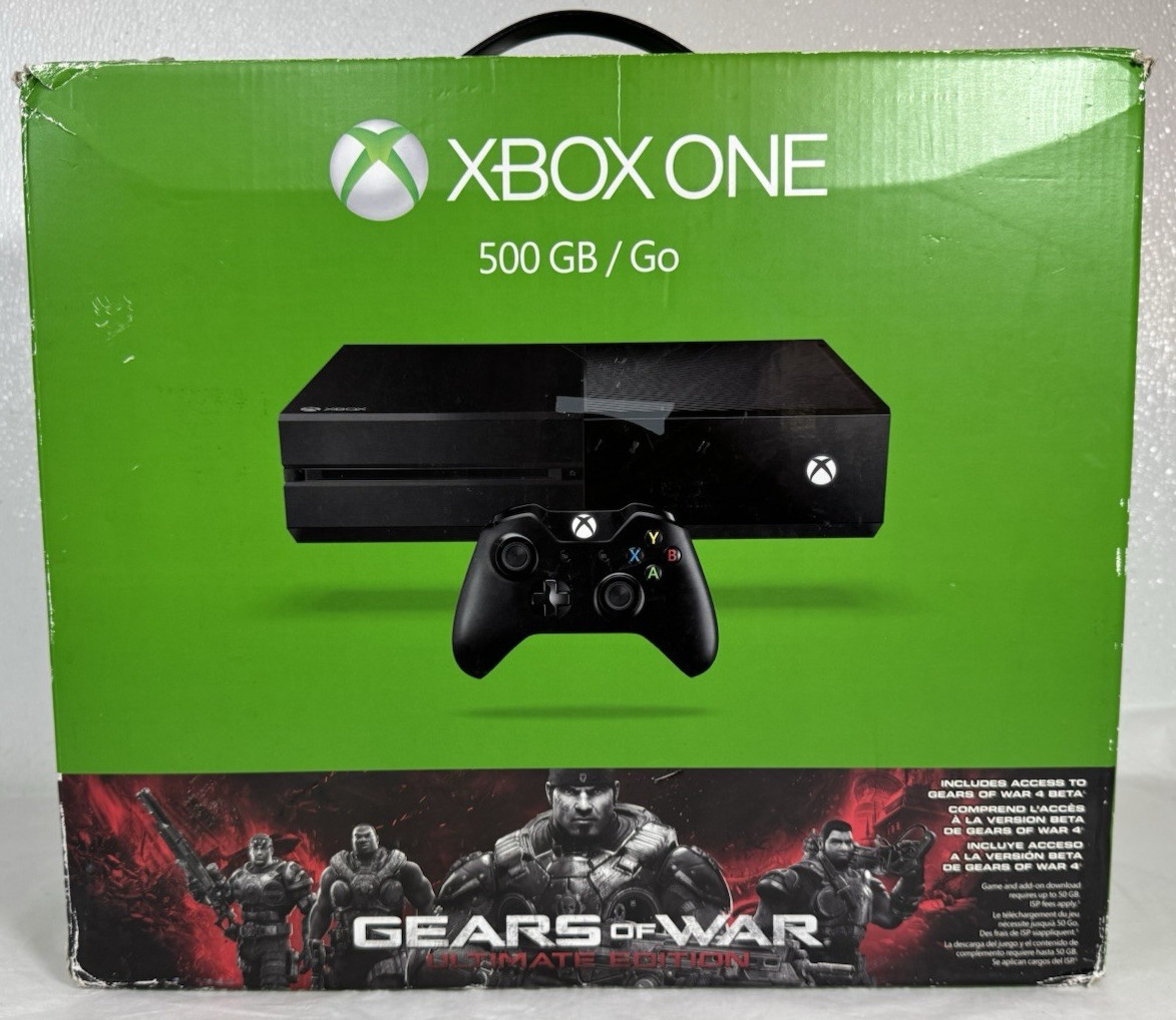Original Microsoft Xbox One Model 1540 Console Original Box W/Controller & Cords