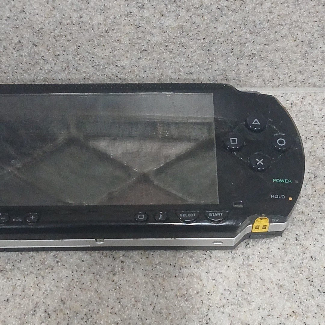 Sony PSP-1001 Tested Black Sony PSP Handheld System Console, No Battery C Pics
