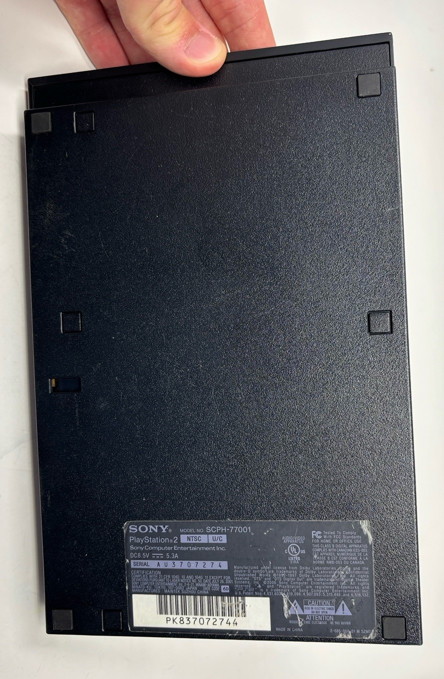 REFURBISHED – Sony PlayStation 2 PS2 Slim Console Bundle – NEW LENS + BATTERY