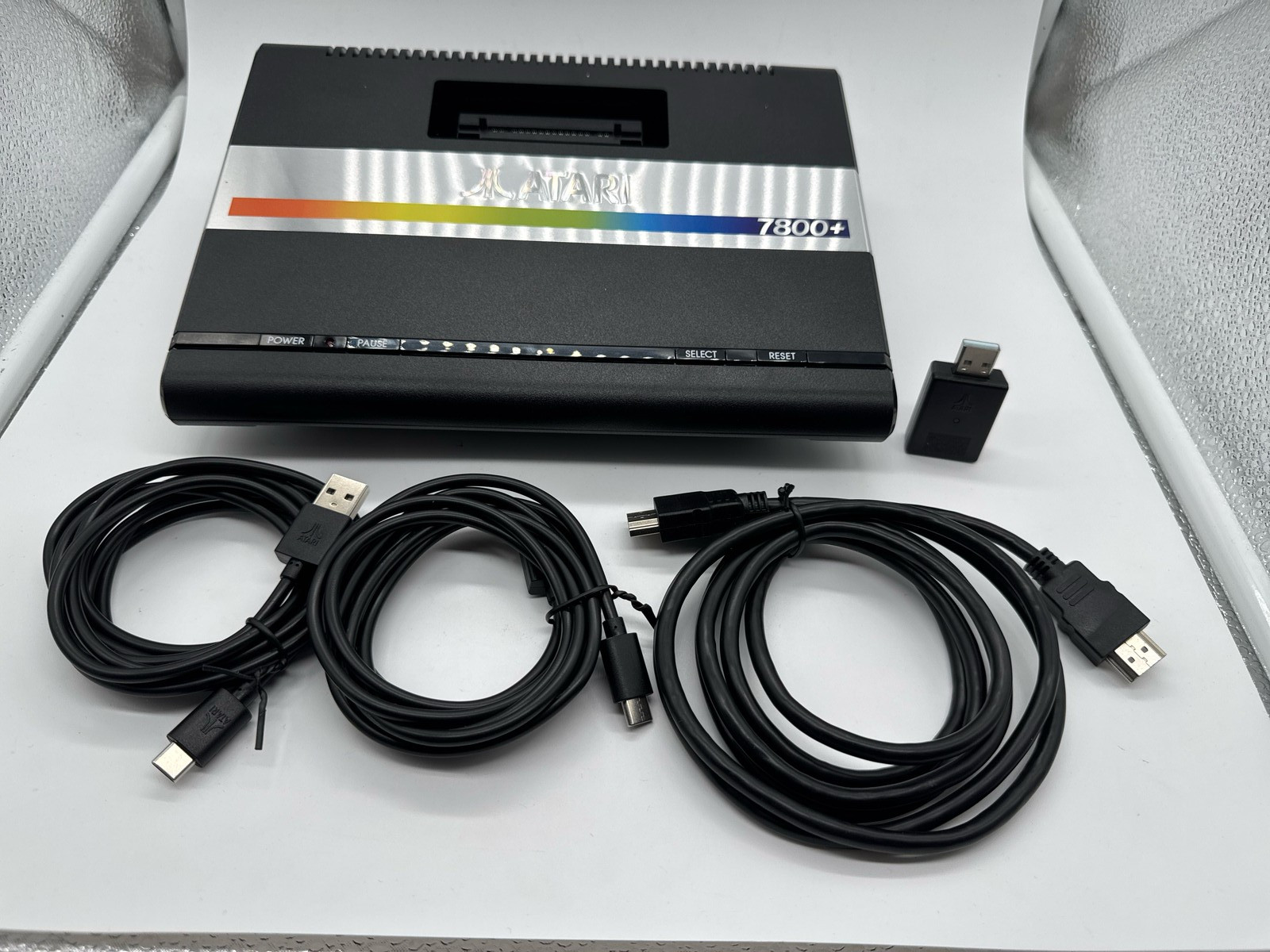 Deep Silver Atari 7800+ Console Wireless Controller HDMI Output Black