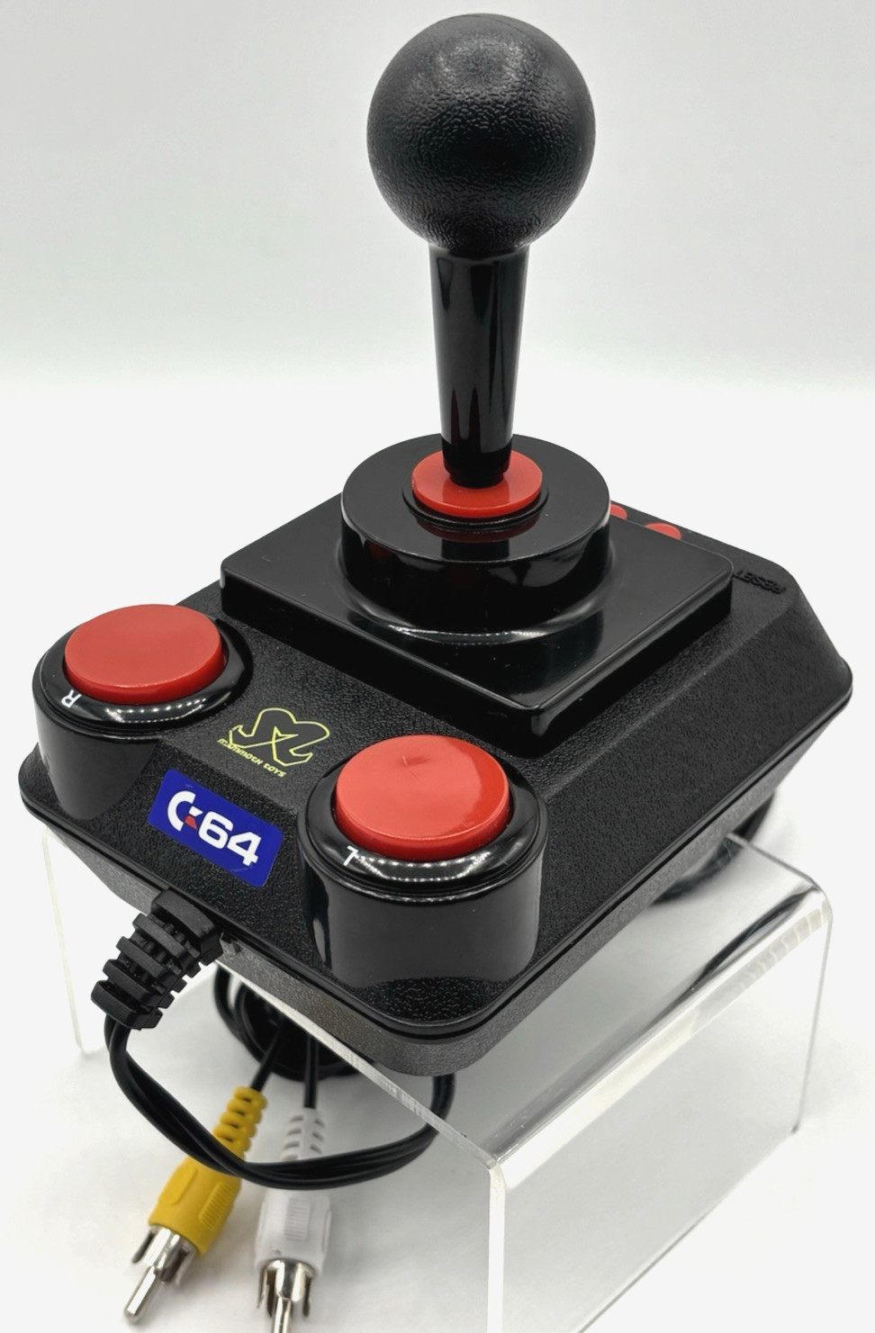 2004 Mammoth Toys Commodore 64 C-64, 30-in-1 Joystick Plug-N-Play Tested, VGUC_