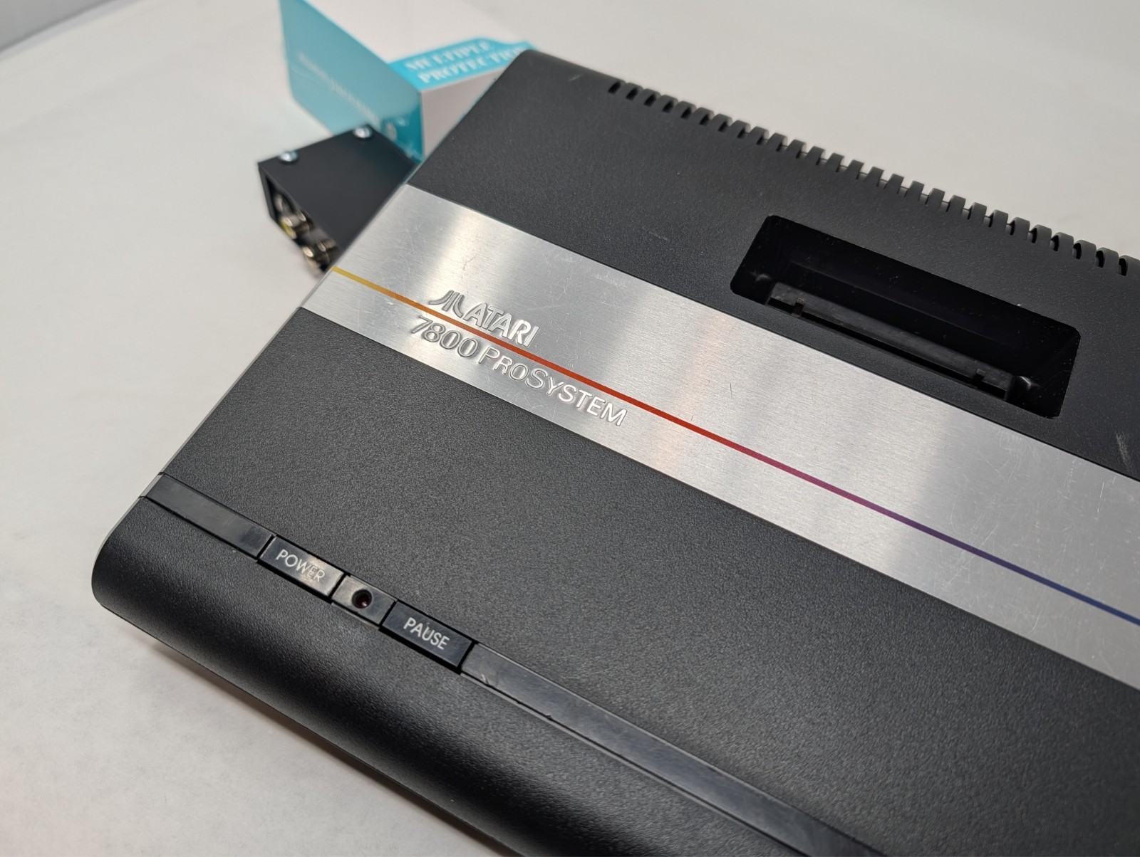 Atari 7800 Console w/ UAV Video Upgrade S-Video/Composite Output & Power Mod