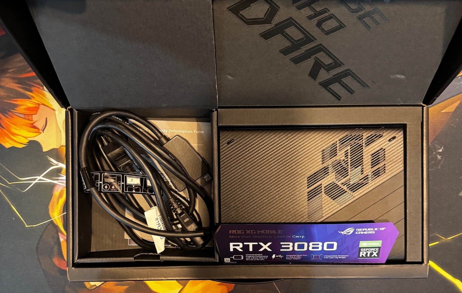 ASUS ROG Ally 2TB SSD + XG Mobile RTX 3080 eGPU Bundle Complete w/ Boxes