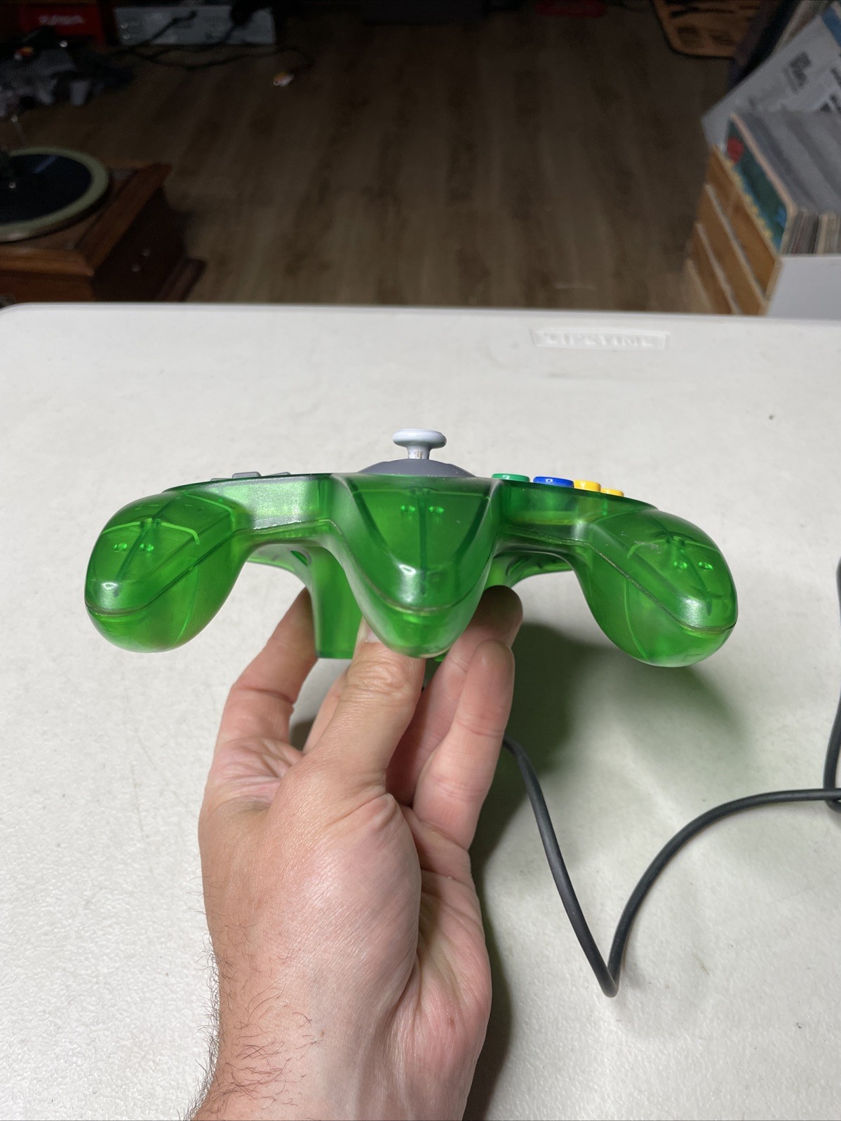 Nintendo 64 Funtatsic Jungle Green Console Tested Working W Controller Expansion
