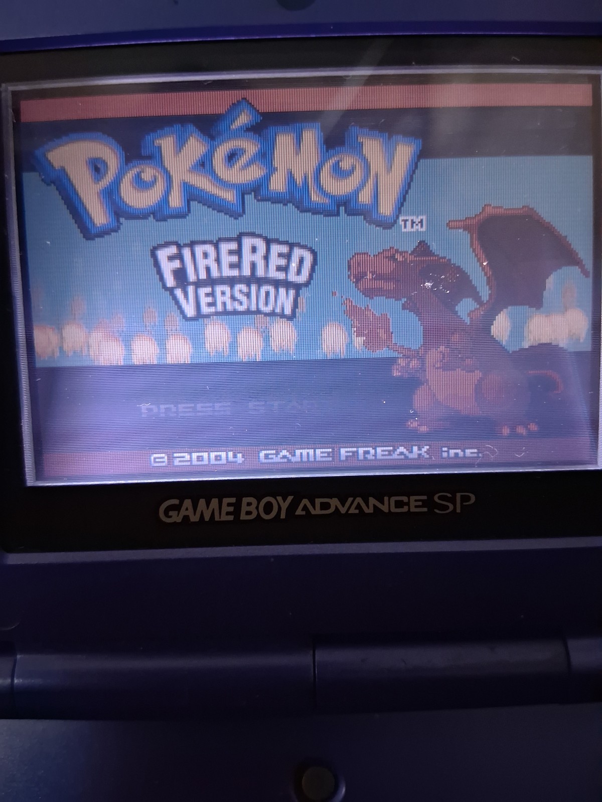 Pokemon FireRed Version Authentic Game Manual Game Boy Advance New Holo Box CIB